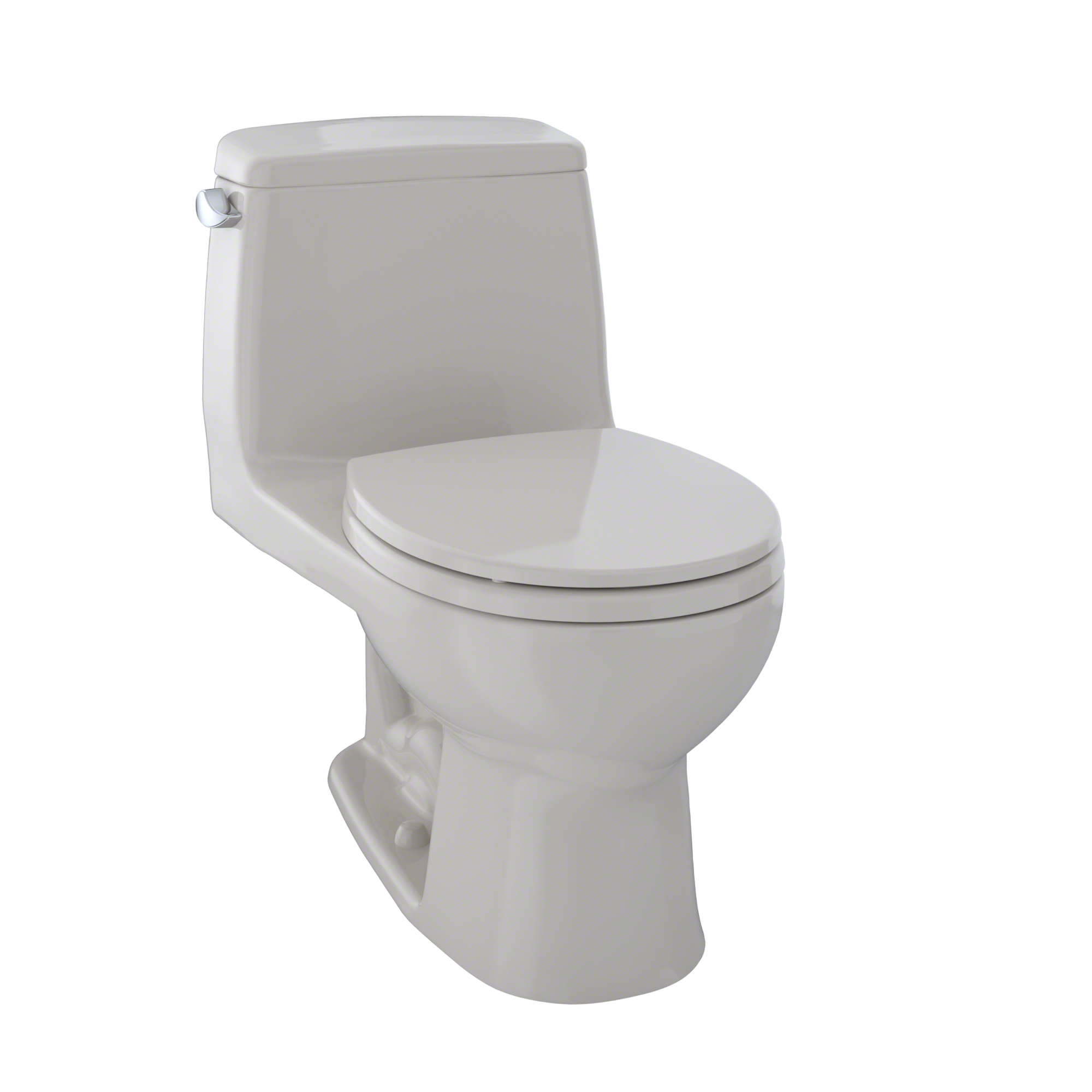 TOTO UltraMax One-Piece Round Bowl 1.6 GPF Toilet, Sedona Beige, Vitreous China, MS853113S#12