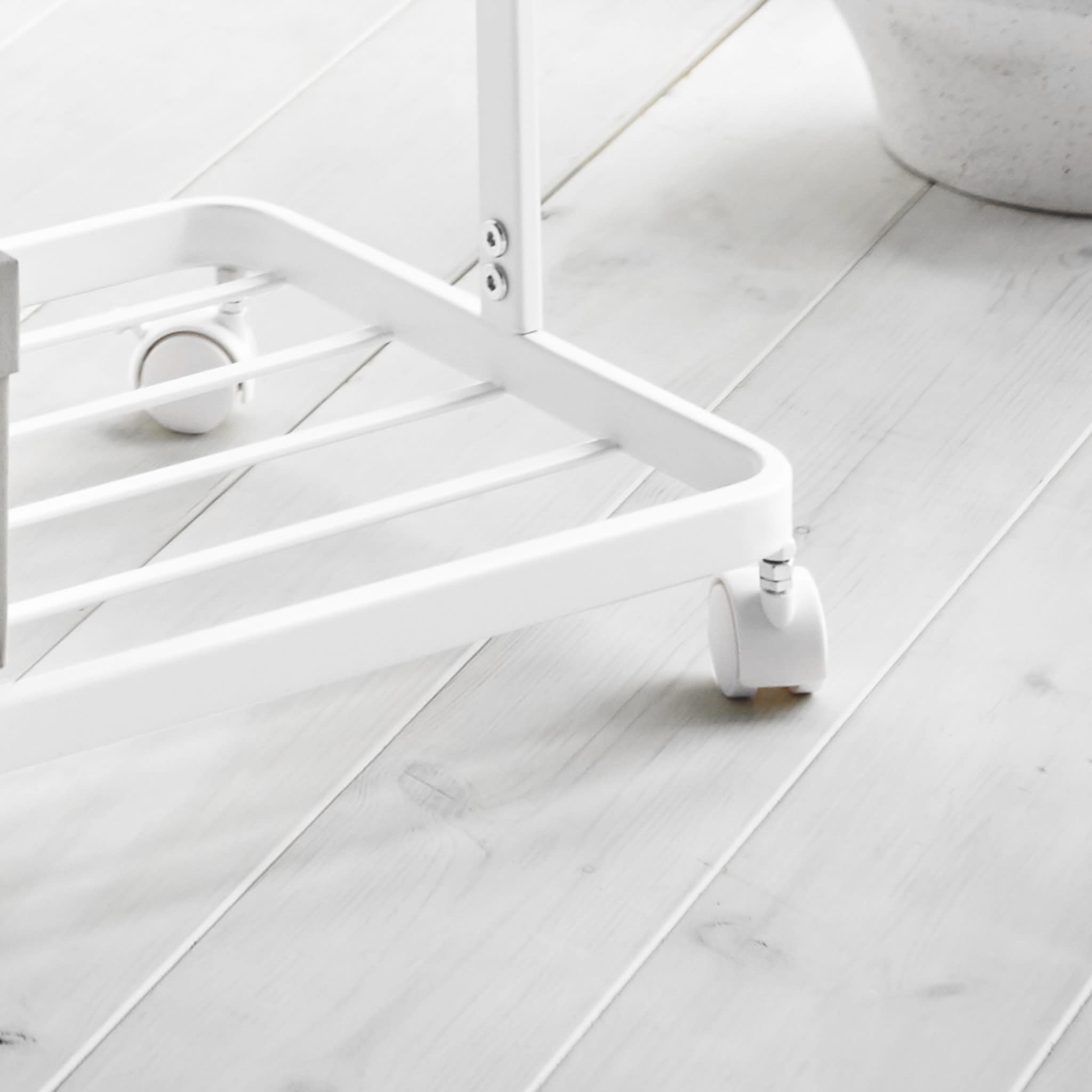 Kids Coat Rack with Panel : Mobile on Casters