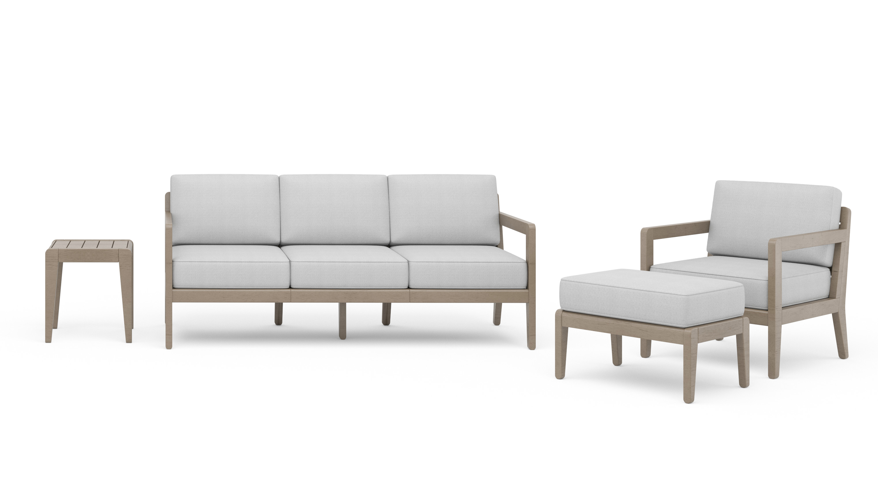 Homestyles Sustain Outdoor Sofa 3-Piece Set