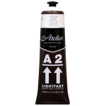 Atelier A2 Heavy Body Lightfast Artist Acrylic 4 oz. Titanium White