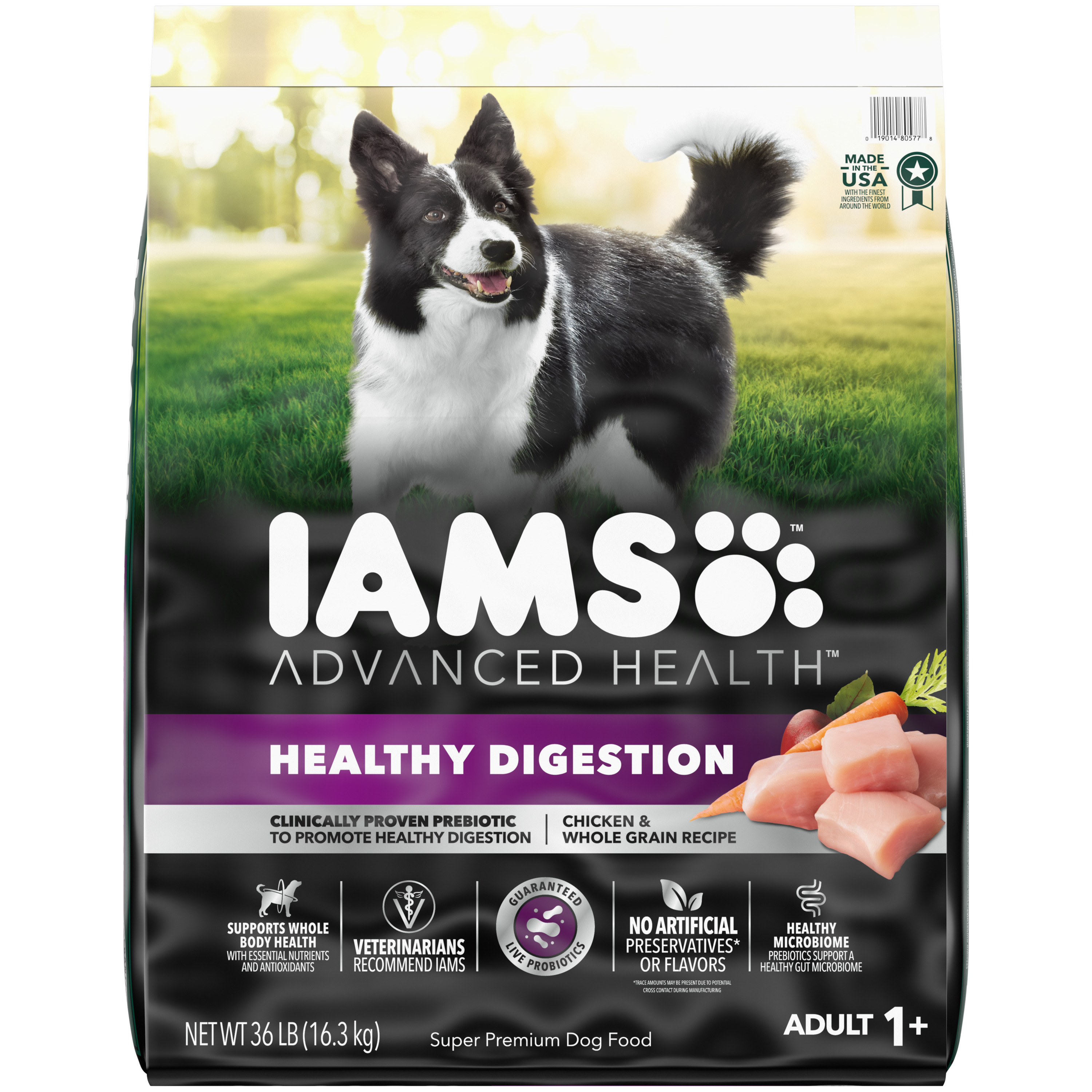 36 Lb Iams Advanced Chicken With Whole Grains - Health/First Aid