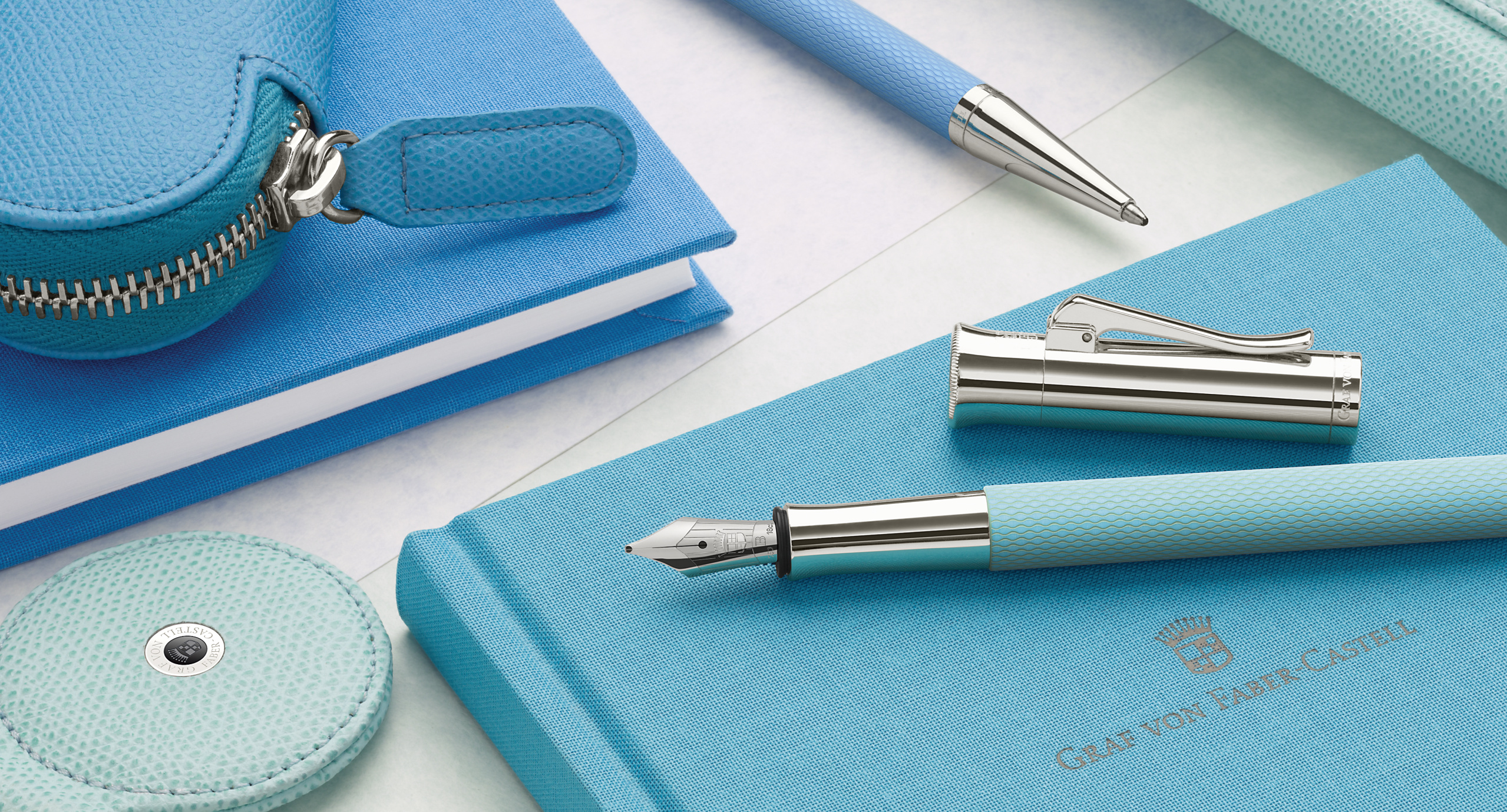 Graf von Faber-Castell Guilloche Gulf Blue