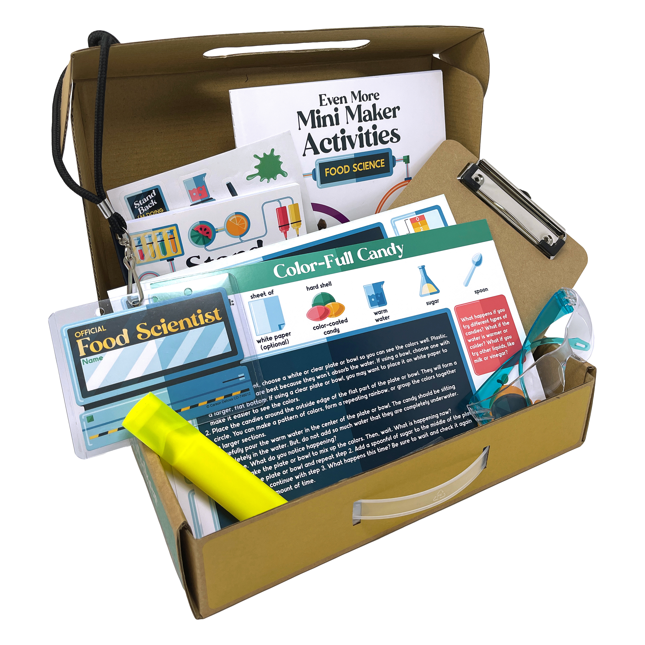 Carson Dellosa Education Mini Maker Kit: Food Science