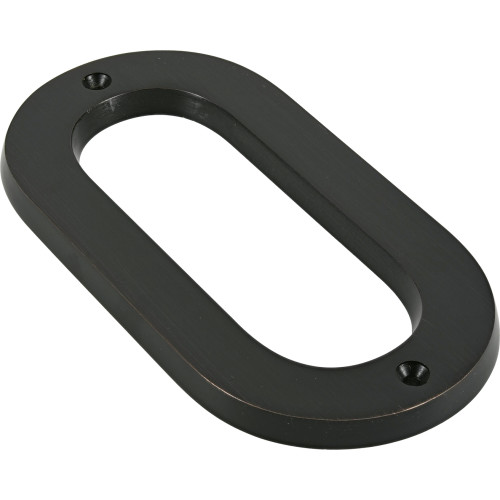 Distinctions House Number 0 Old World Bronze (6")