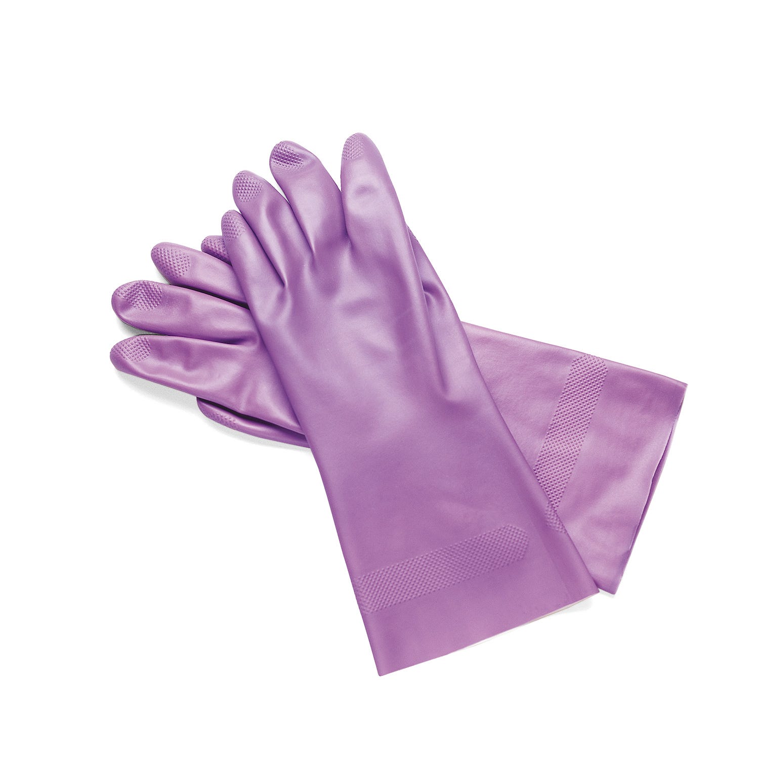 Glove Nitrile Utility Large, Size 9, Lilac - 3prs/Pack