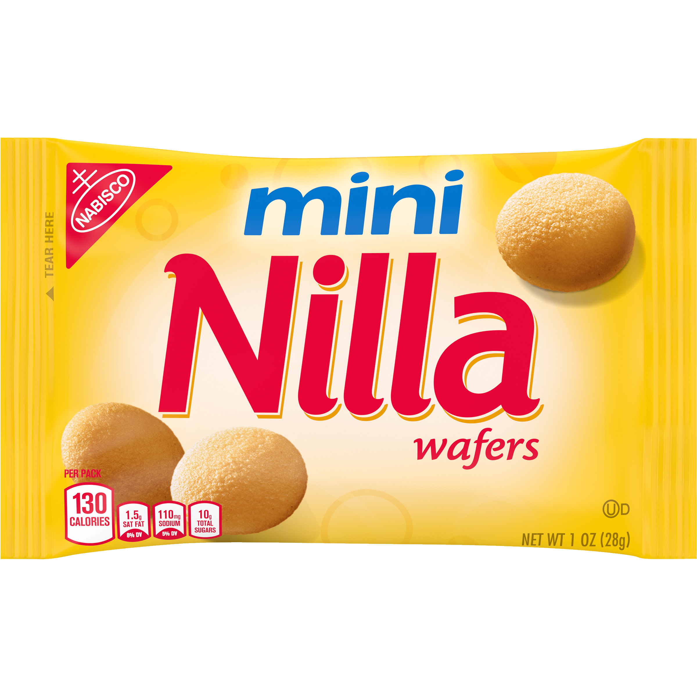 Nilla Wafers Mini Vanilla Wafer Cookies, 12 Snack Packs-thumbnail-3