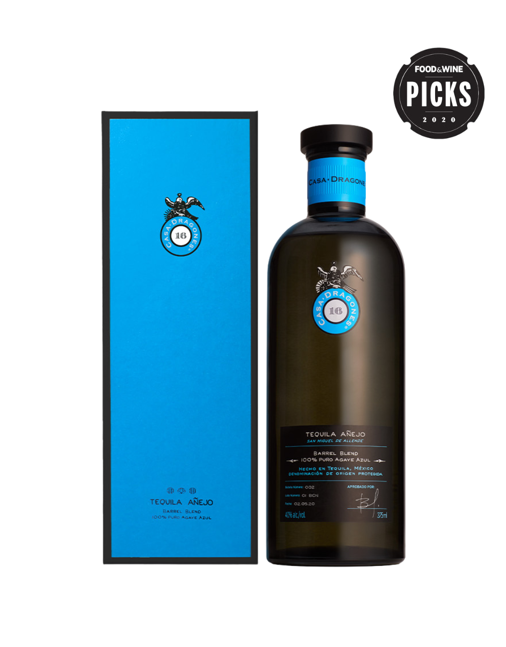 TEQUILA CASA DRAGONES AÑEJO BARREL BLEND