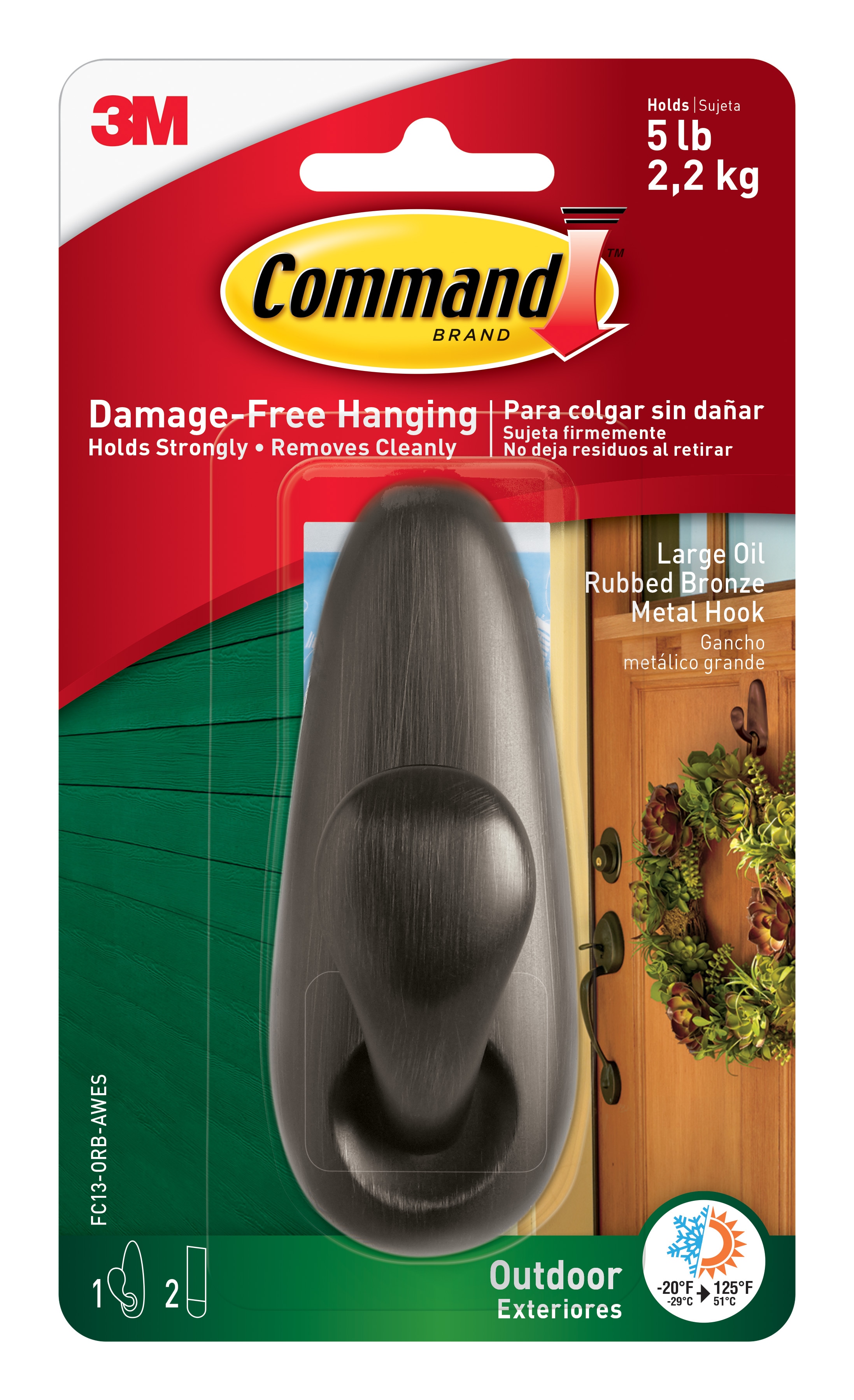 UPC 00051141397108 | Command™ Outdoor Large Metal Hook