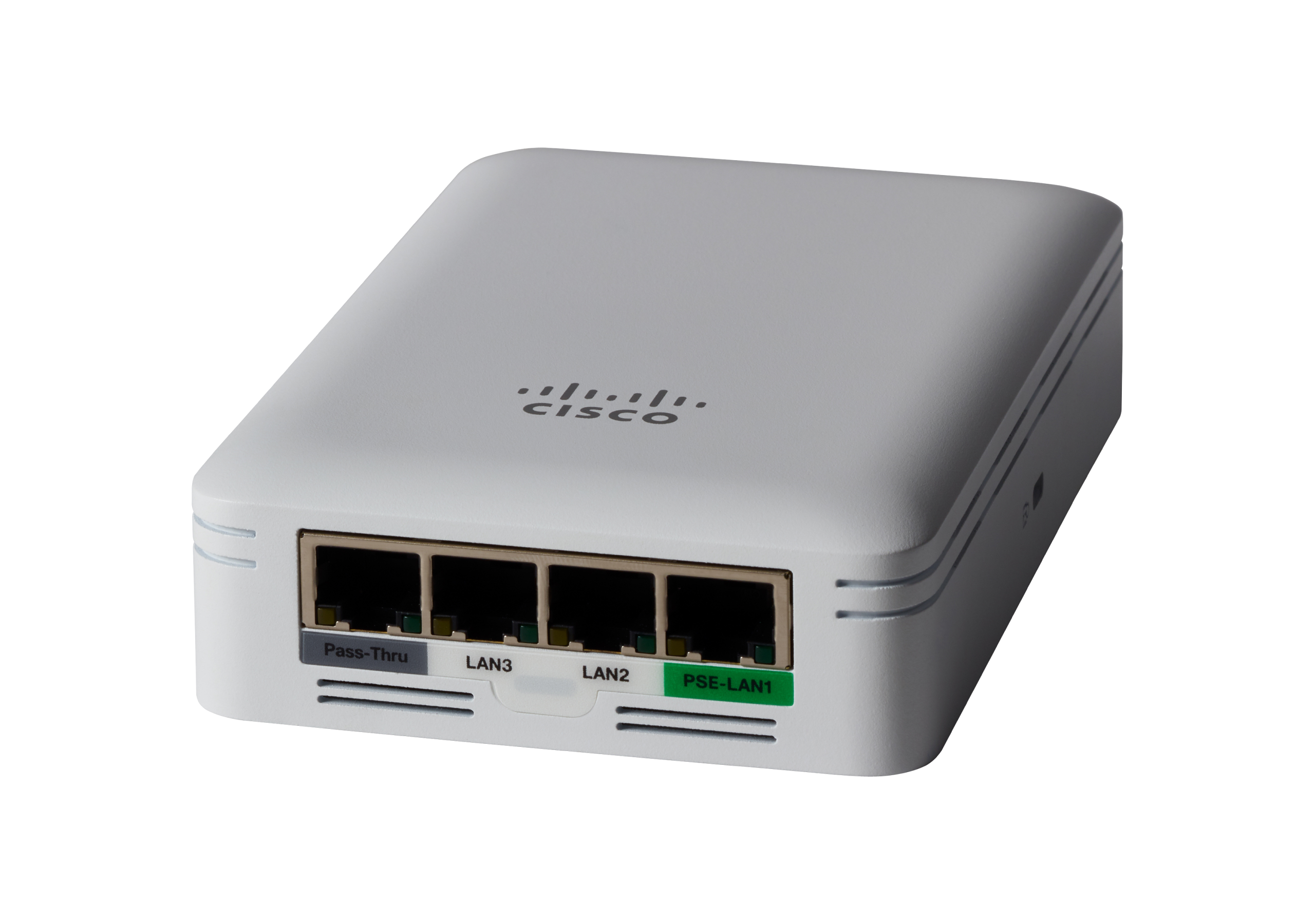 Picture of Cisco 145AC IEEE 802.11ac 1 Gbit/s Wireless Access Point - 2.40 GHz, 5 GHz - MIMO Technology - 5 x Network (RJ-45) - Gigabit Ethernet - PoE Ports - Wall Mountable