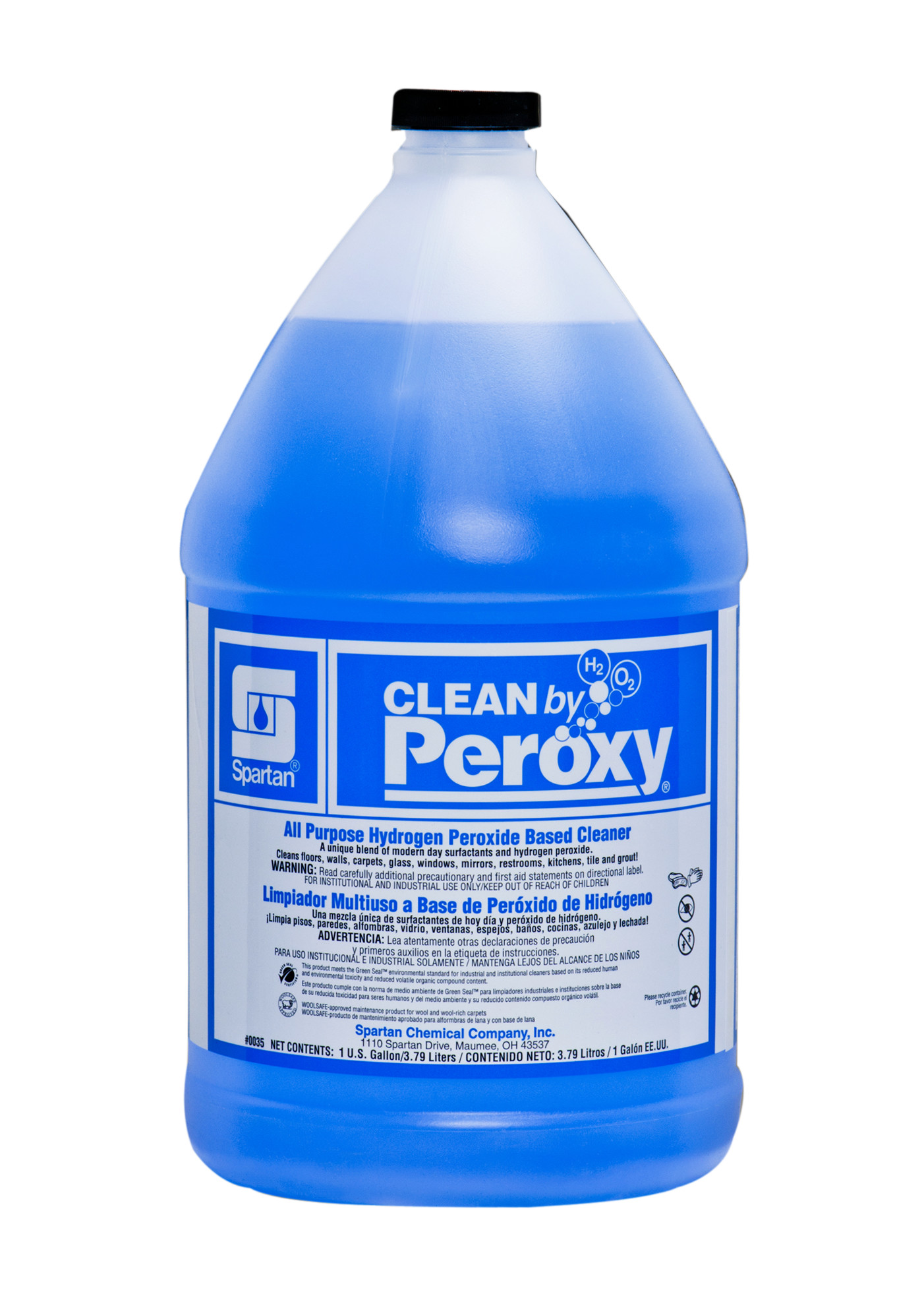 Spartan Chemical Company Clean by Peroxy, 1 GAL 4/CSE