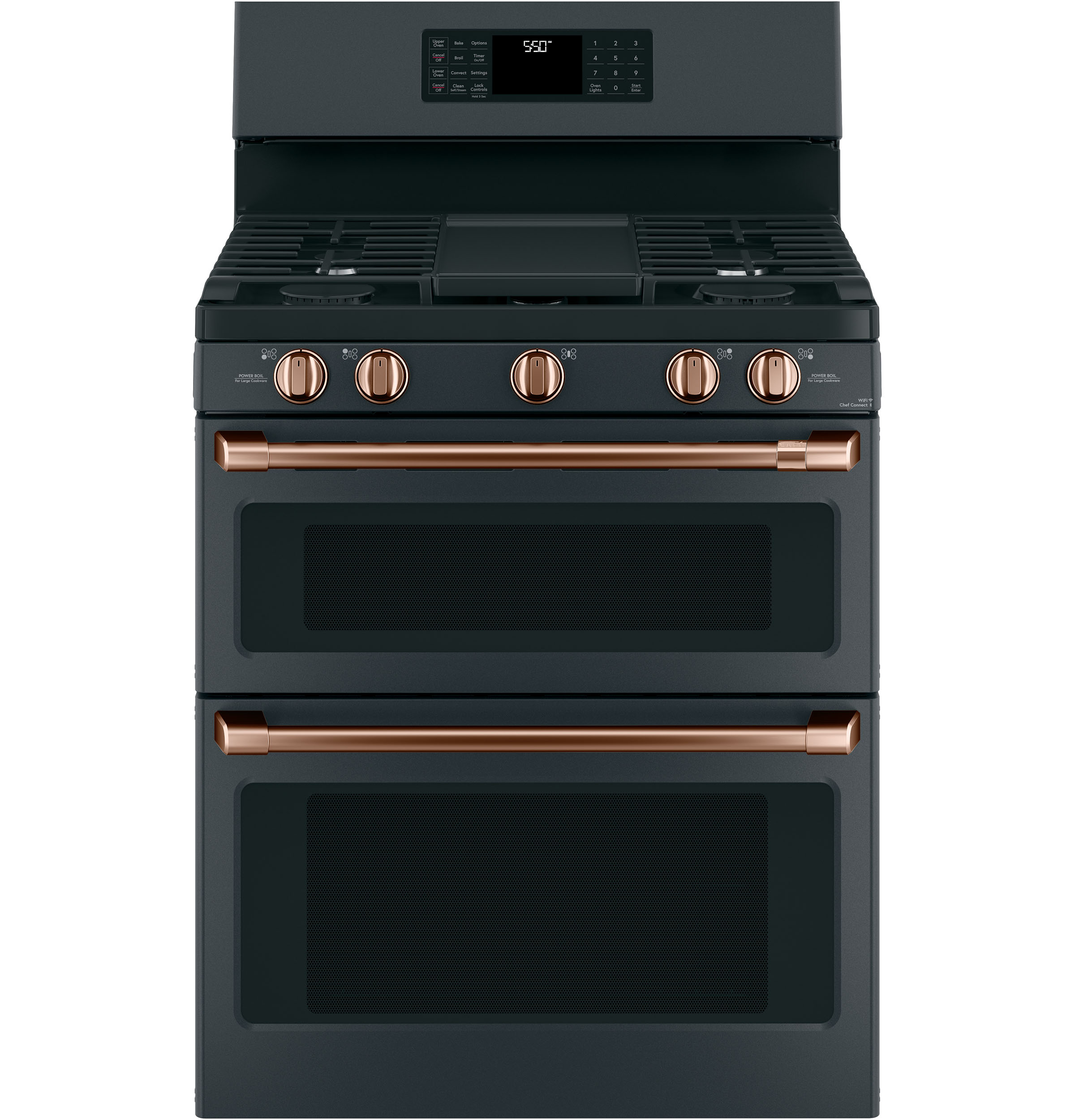 Freestanding Gas Knobs,Hndls Brushed Copper — Not Connectable view 3
