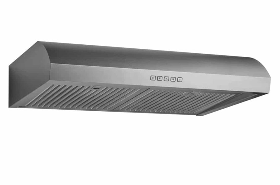 XO Appliances 30 Three Speed 400 CFM Under Cabinet Range Hood Stainless