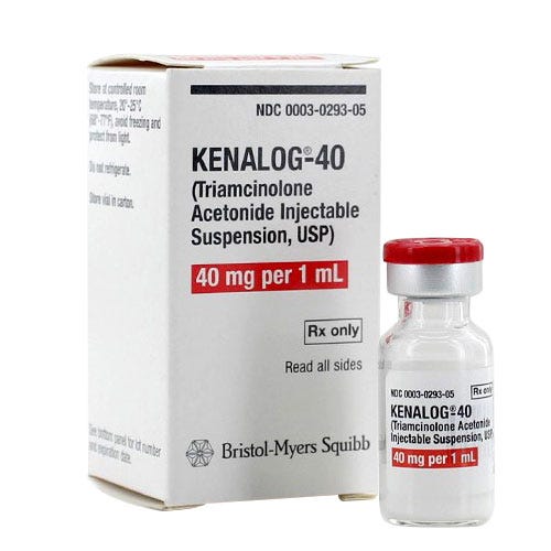 Kenalog®-40 40mg/ml 1ml Single Dose Vial