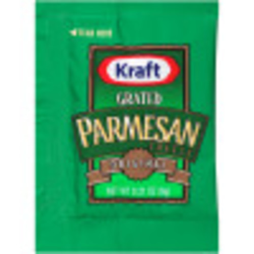 KRAFT Grated Parmesan, 0.21 oz. Packets (Pack of 200) Food Service
