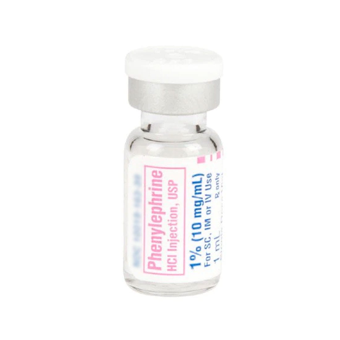 Phenylephrine 1% 10mg/ml 1ml SDV