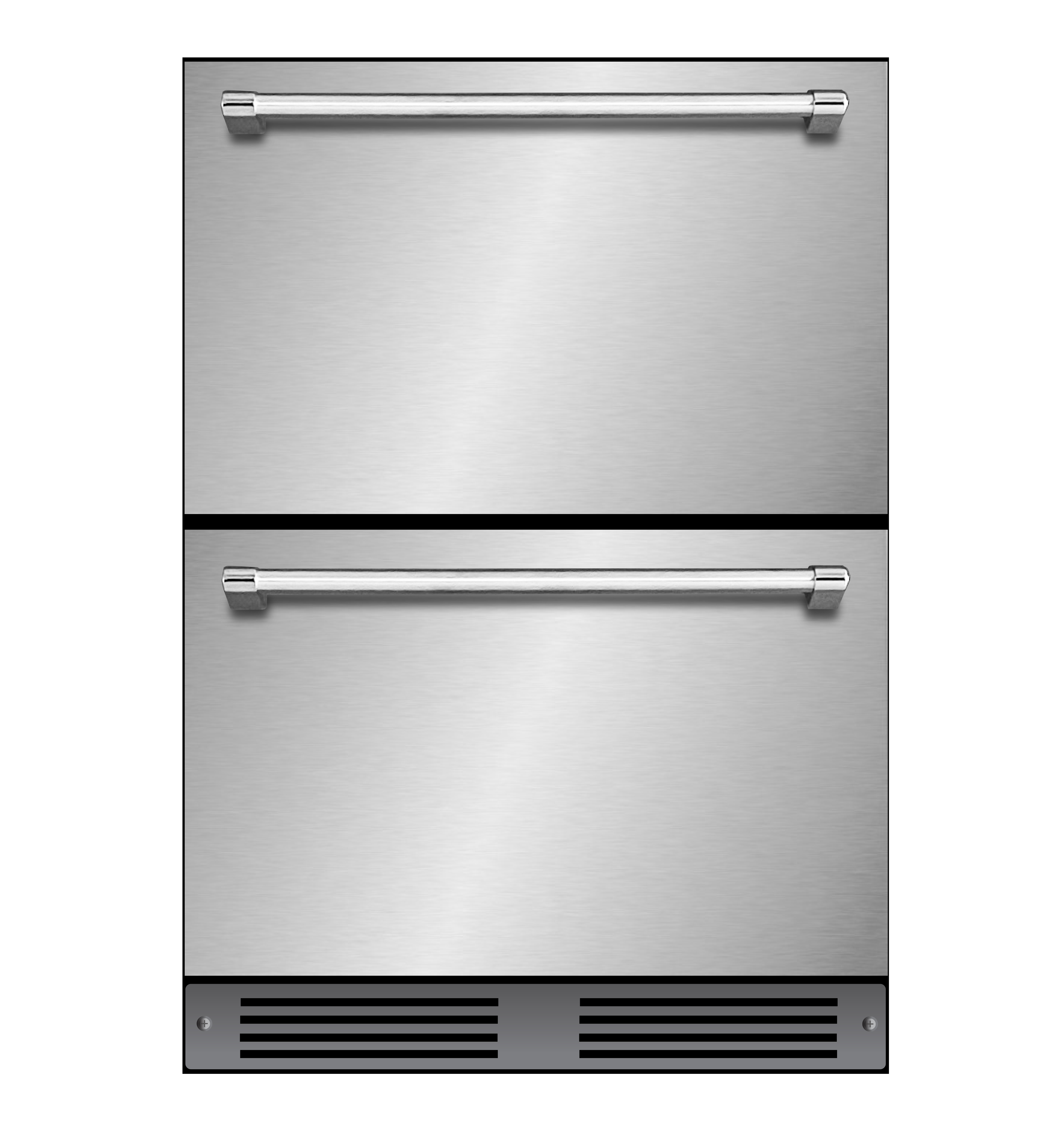 XO Appliances Refrigerated Drawers 24 Solid SS Drawer Front