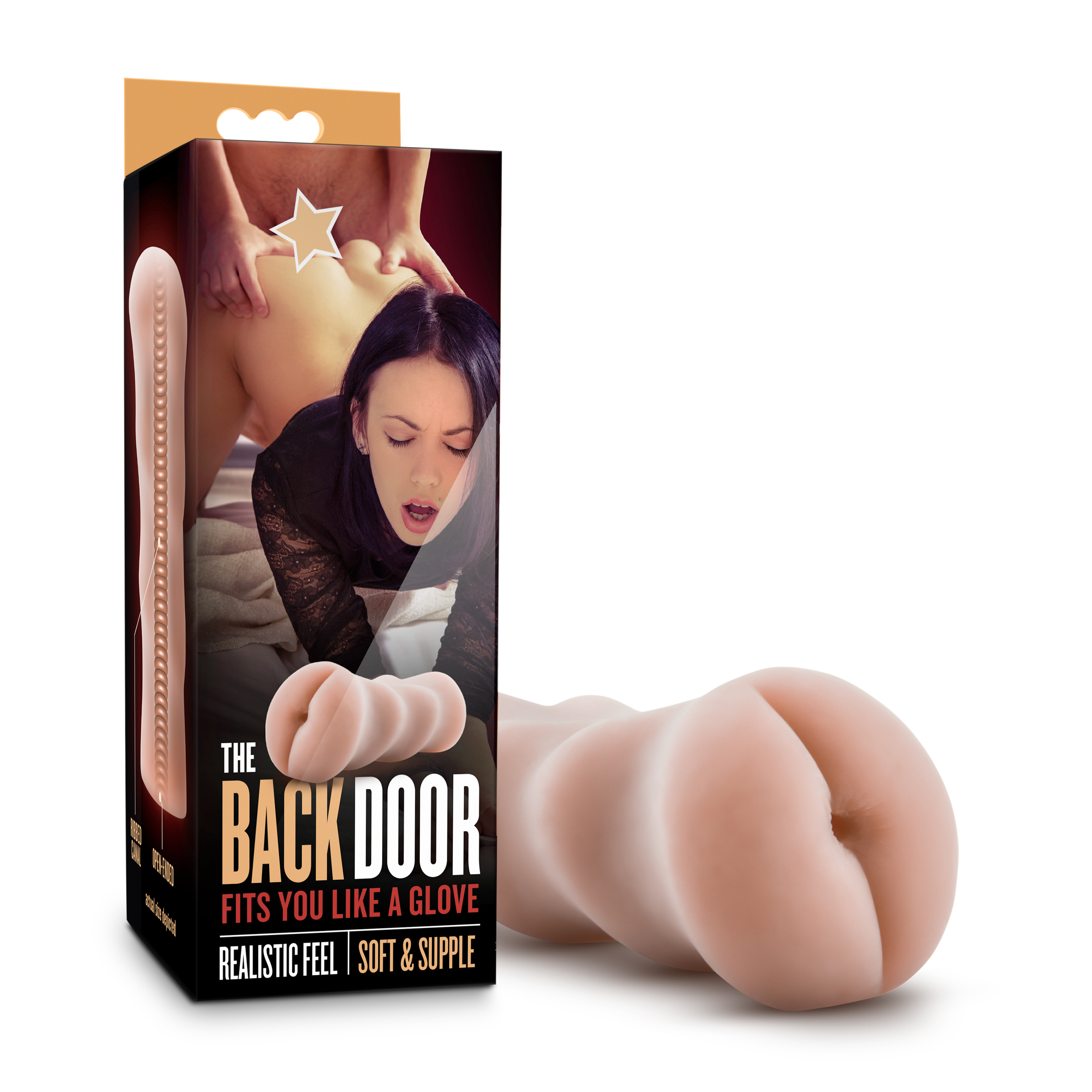 Blush X5 Men The Back Door Ass Vanilla Masturbator / Stroker