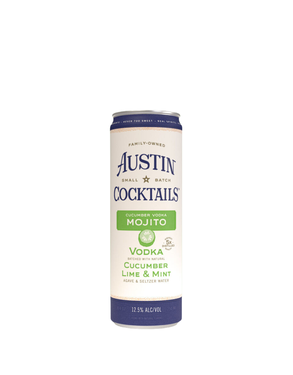 AUSTIN COCKTAILS CUCUMBER VODKA MOJITO