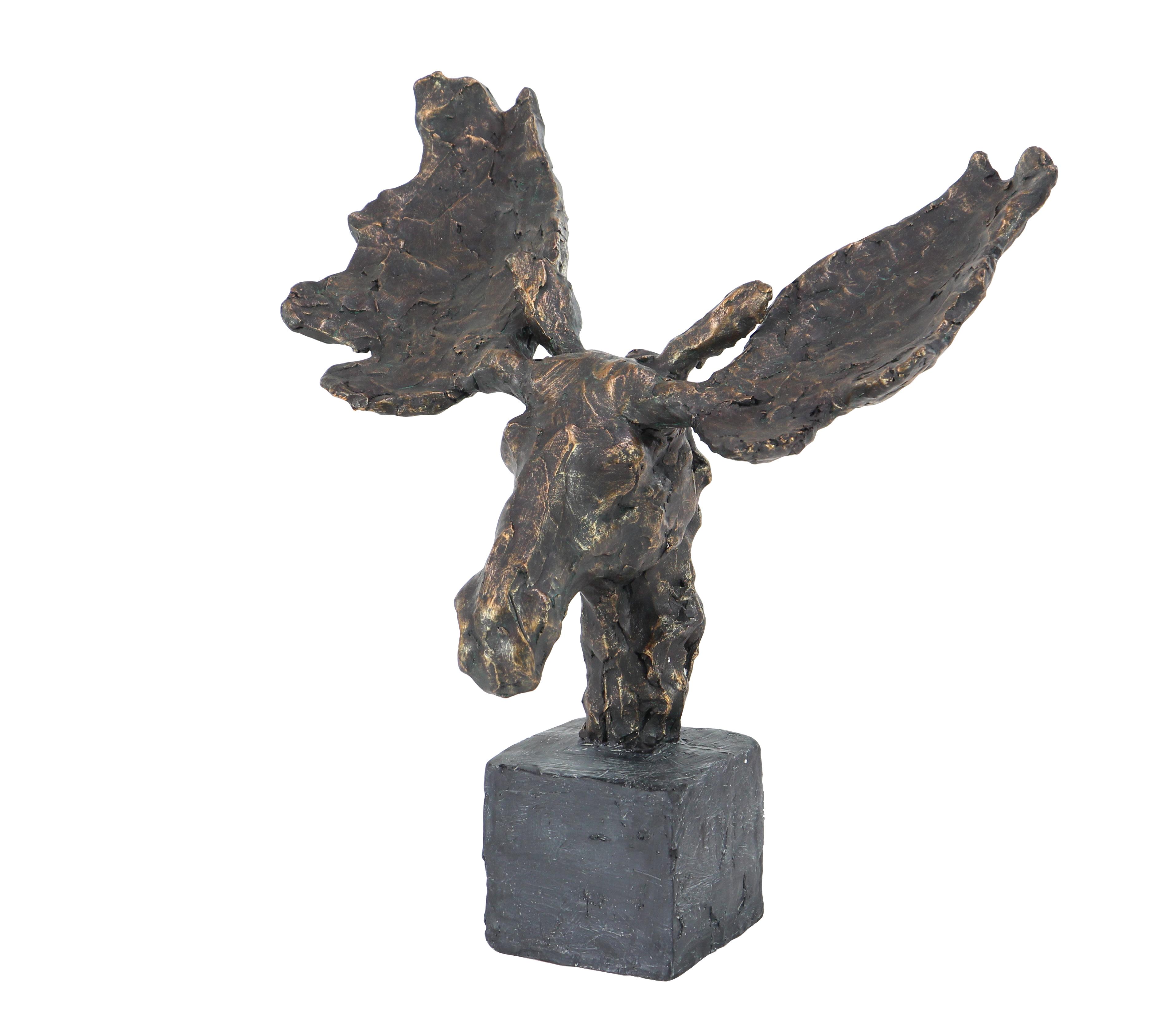 Brass Polystone Animals Sculpture, 15" x 7" x 15"