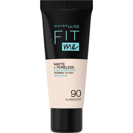 maybelline new york fit me matte+poreless fondöten - 106 peach beige