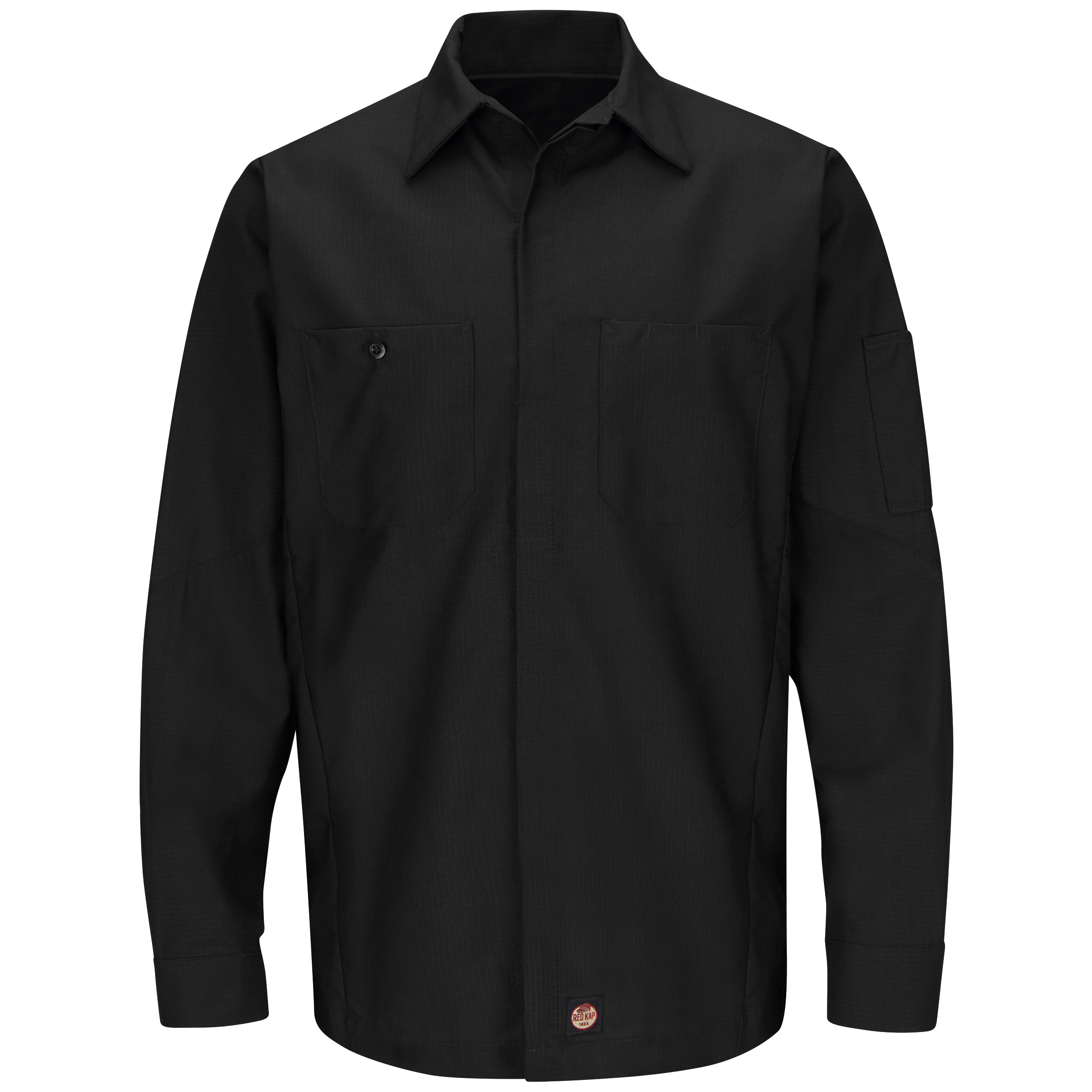 Picture of Red Kap® SY10-SOLID Men's Long Sleeve Solid Crew Shirt