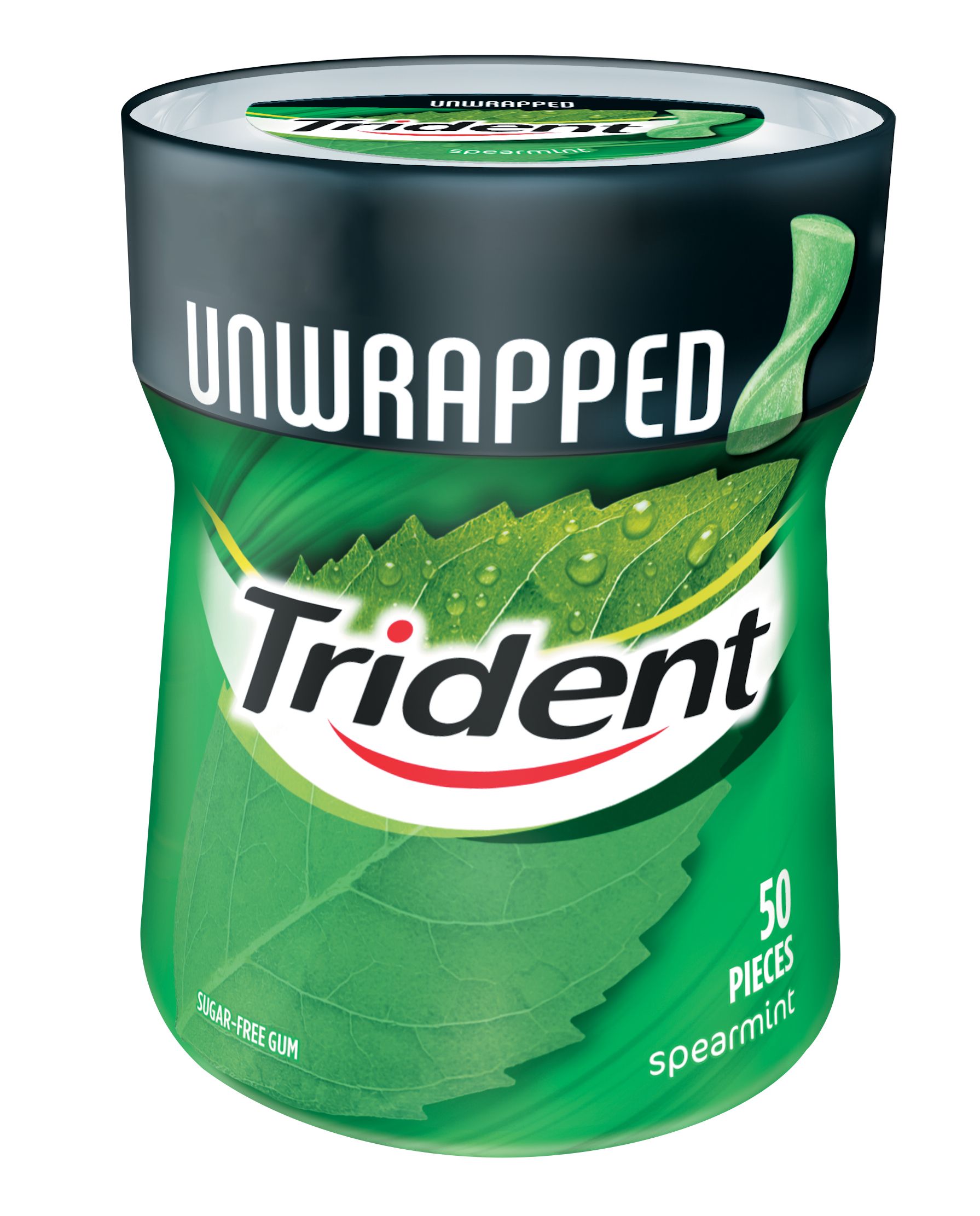 Trident Spearmint Gum 50 Count