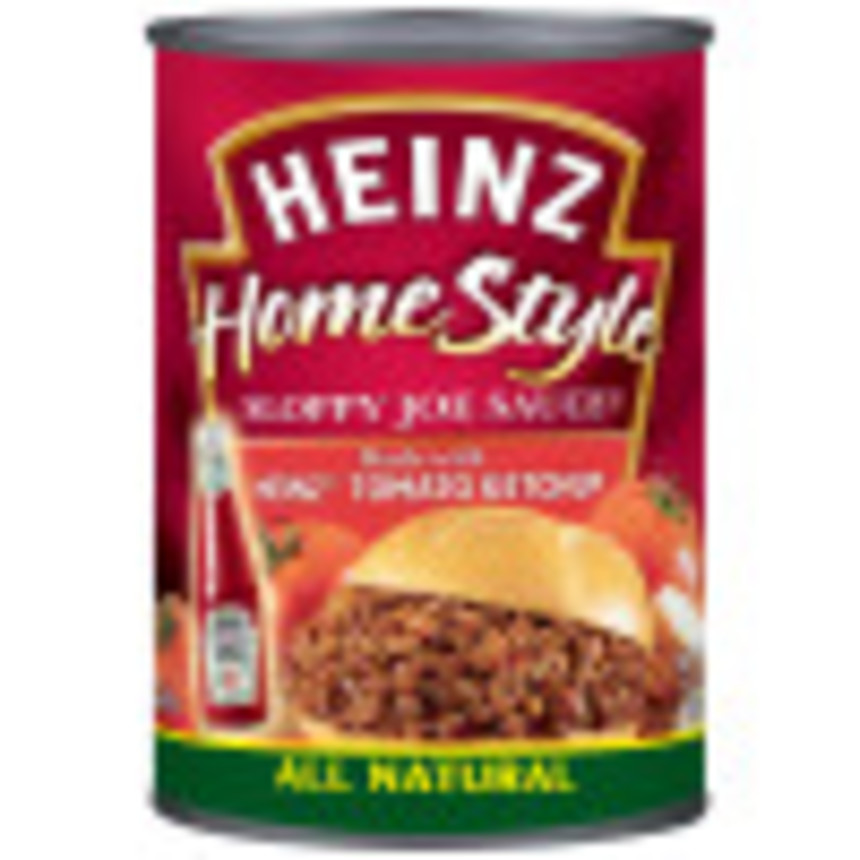 Heinz® Heinz Homestyle Sloppy Joe Sauce with Heinz Tomato Ketchup Heinz®