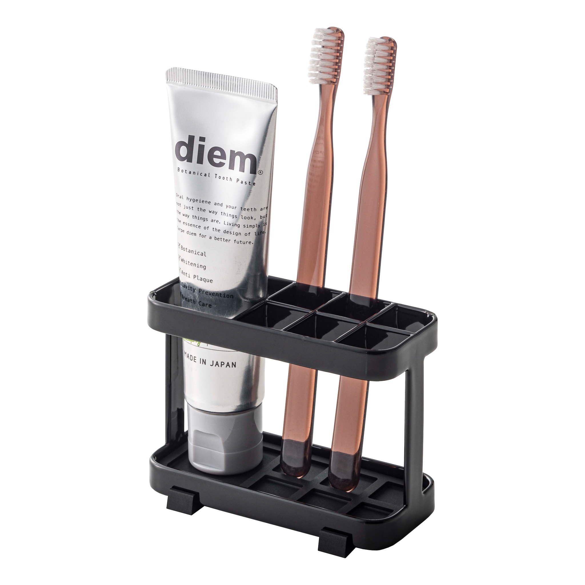 Toothbrush Stand L : Spacious Main Compartment