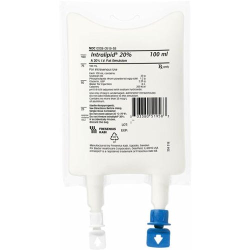Intralipid® 20% 100ml - 10/Case