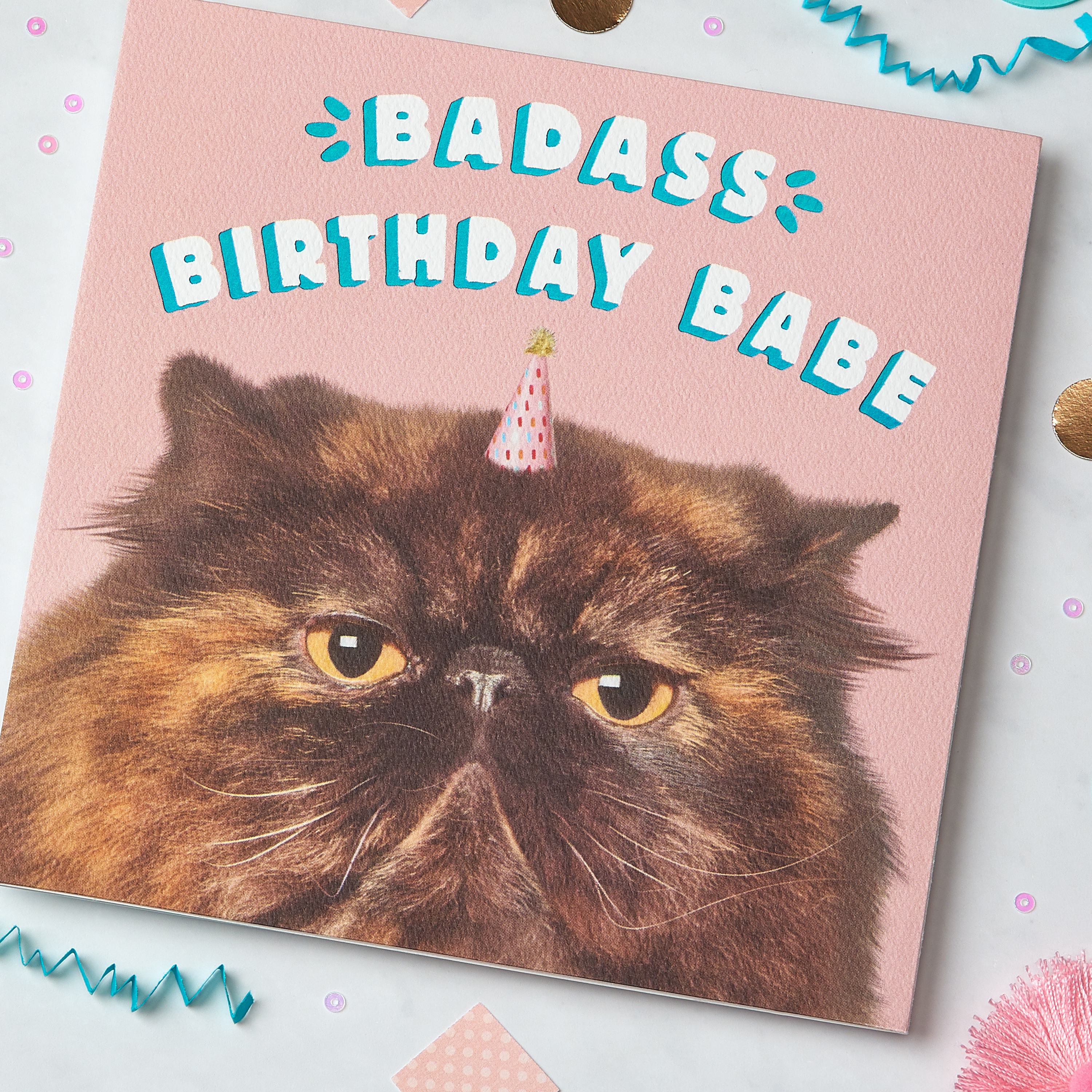 Birthday Babe Birthday Greeting Card for Her  image