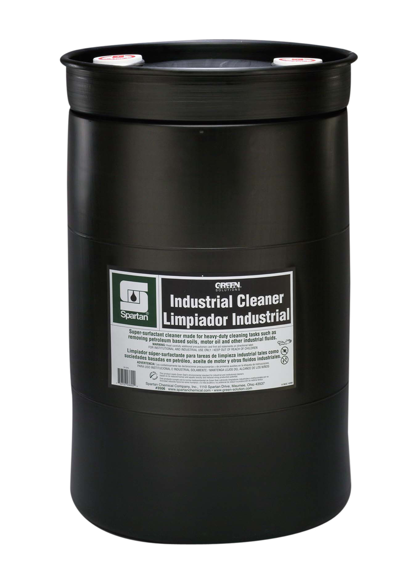 Spartan Chemical Company Green Solutions Industrial Cleaner, 30 GAL DRUM
