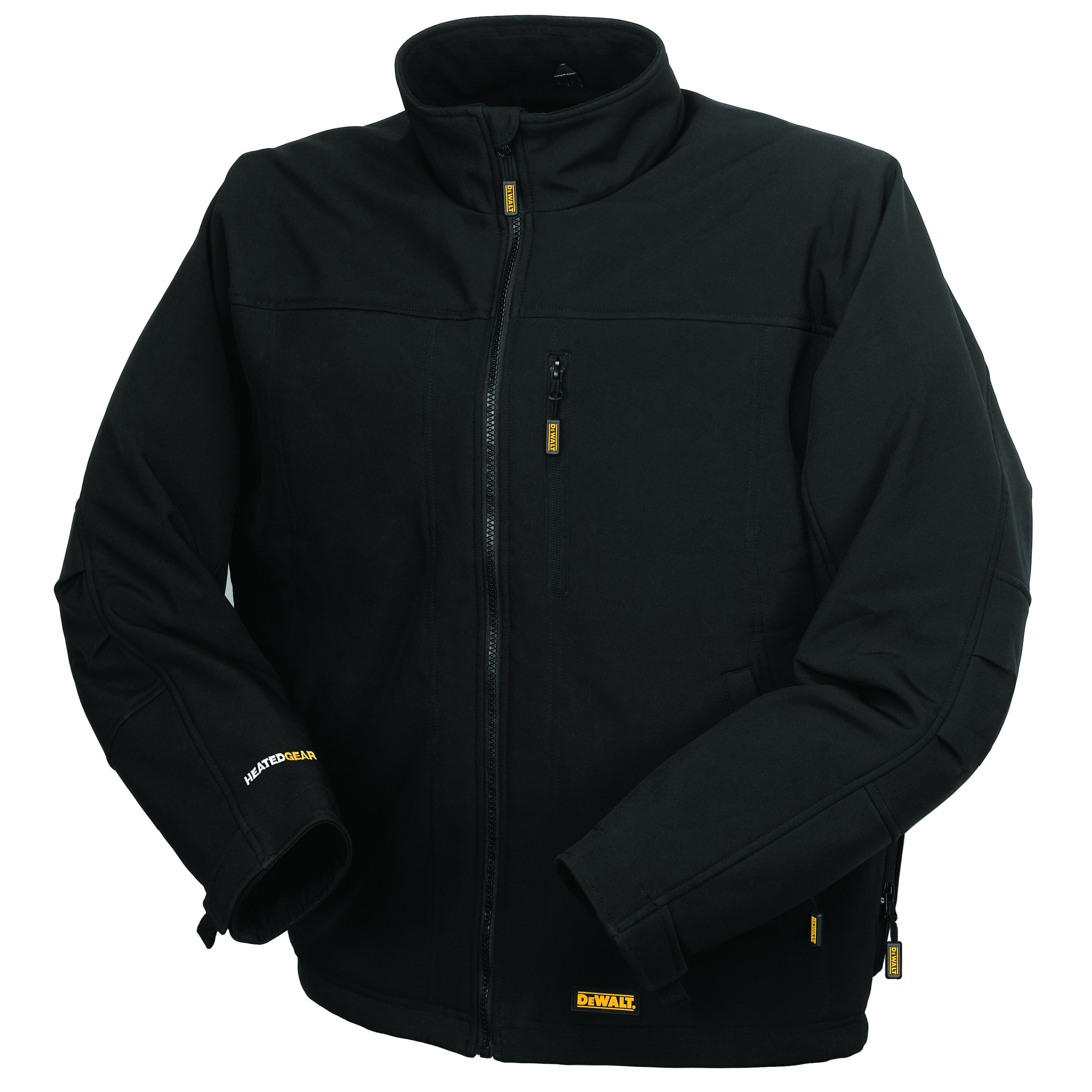 Men's Heated Soft Shell Jacket without Battery - Black - Size 3X