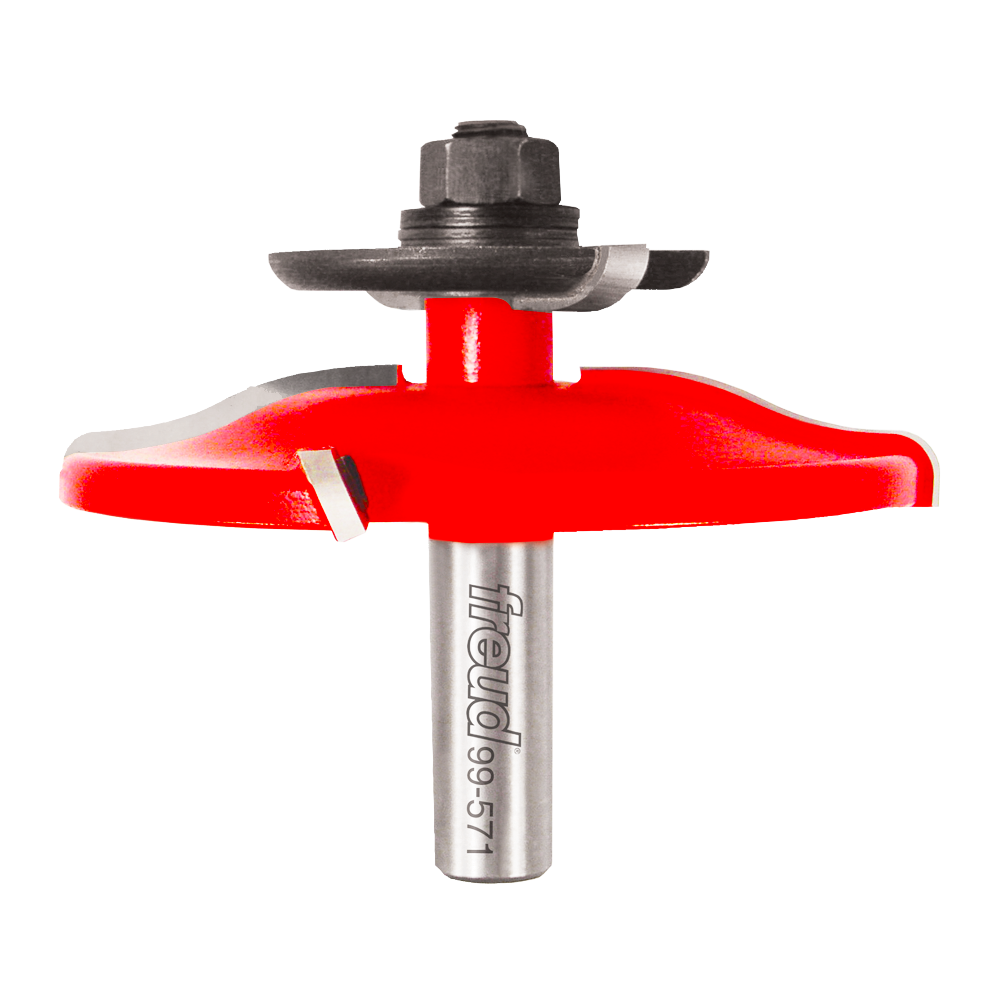 3-1/2" (Dia.) Raised Panel Bit w/Backcutters (Quadra-Cut)