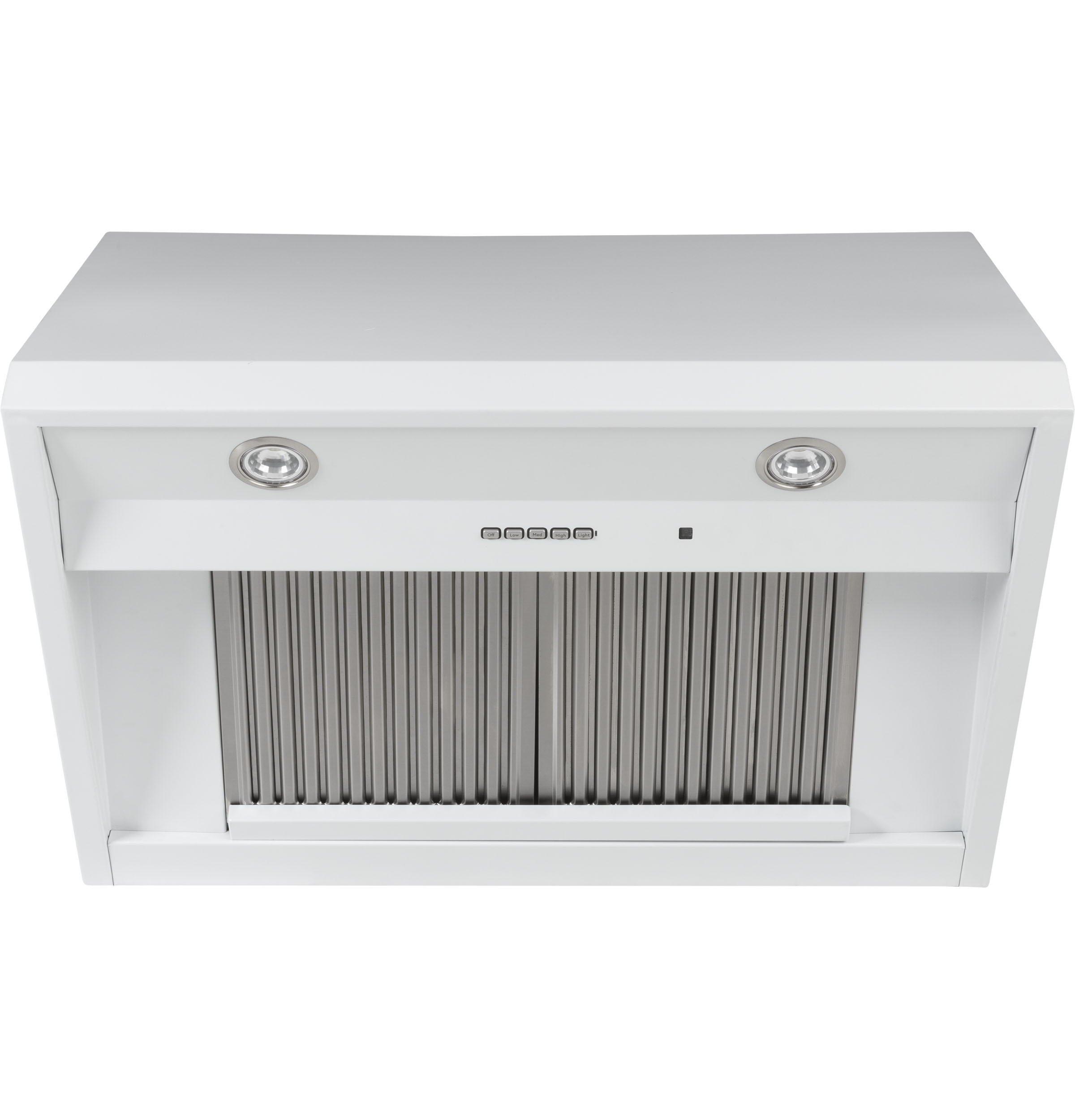 Café™ 36" Matte White Wall Mounted Commercial Range Hood view 2