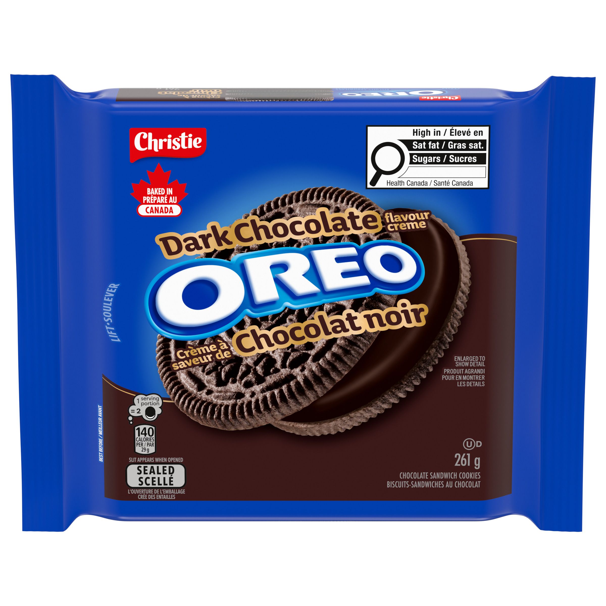 OREO Dark Chocolate Cookies 261 G-thumbnail-0
