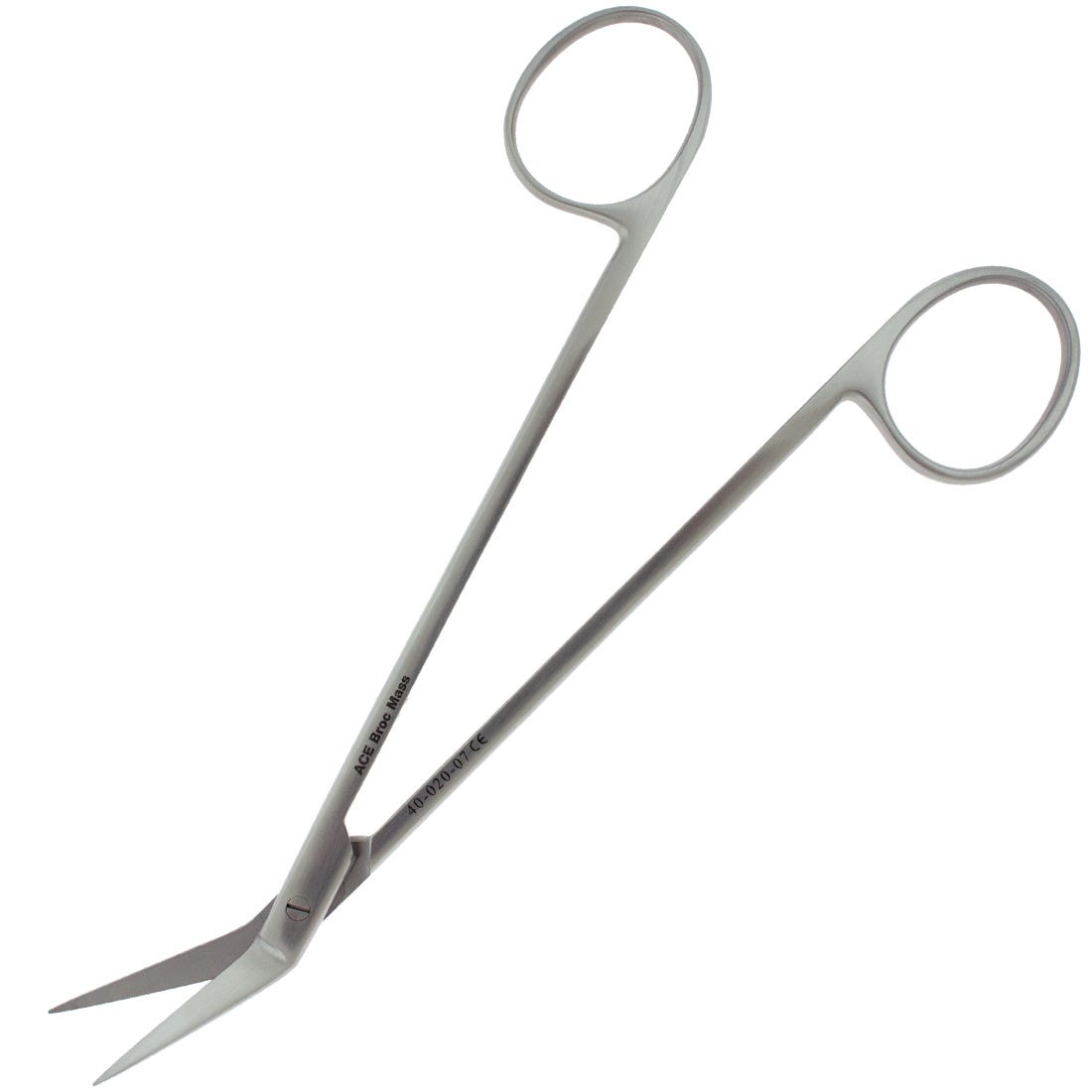 ACE Kelly Scissors, angled, smooth