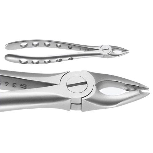 X-TRAC® Atraumatic Extraction Forceps, Upper Anterior with Notched Beak