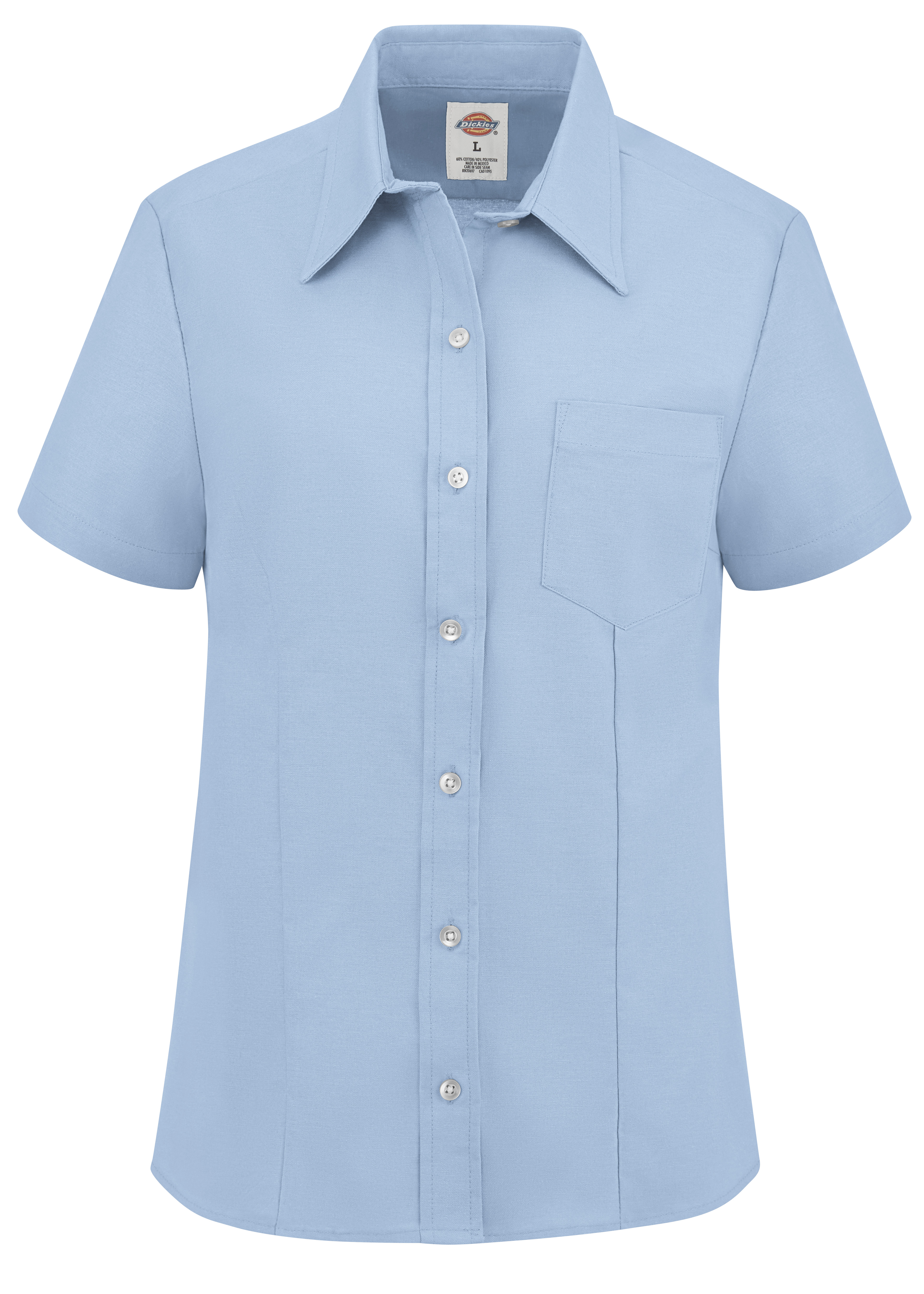 Picture of Dickies® S254 Women's Short-Sleeve Stretch Oxford Shirt