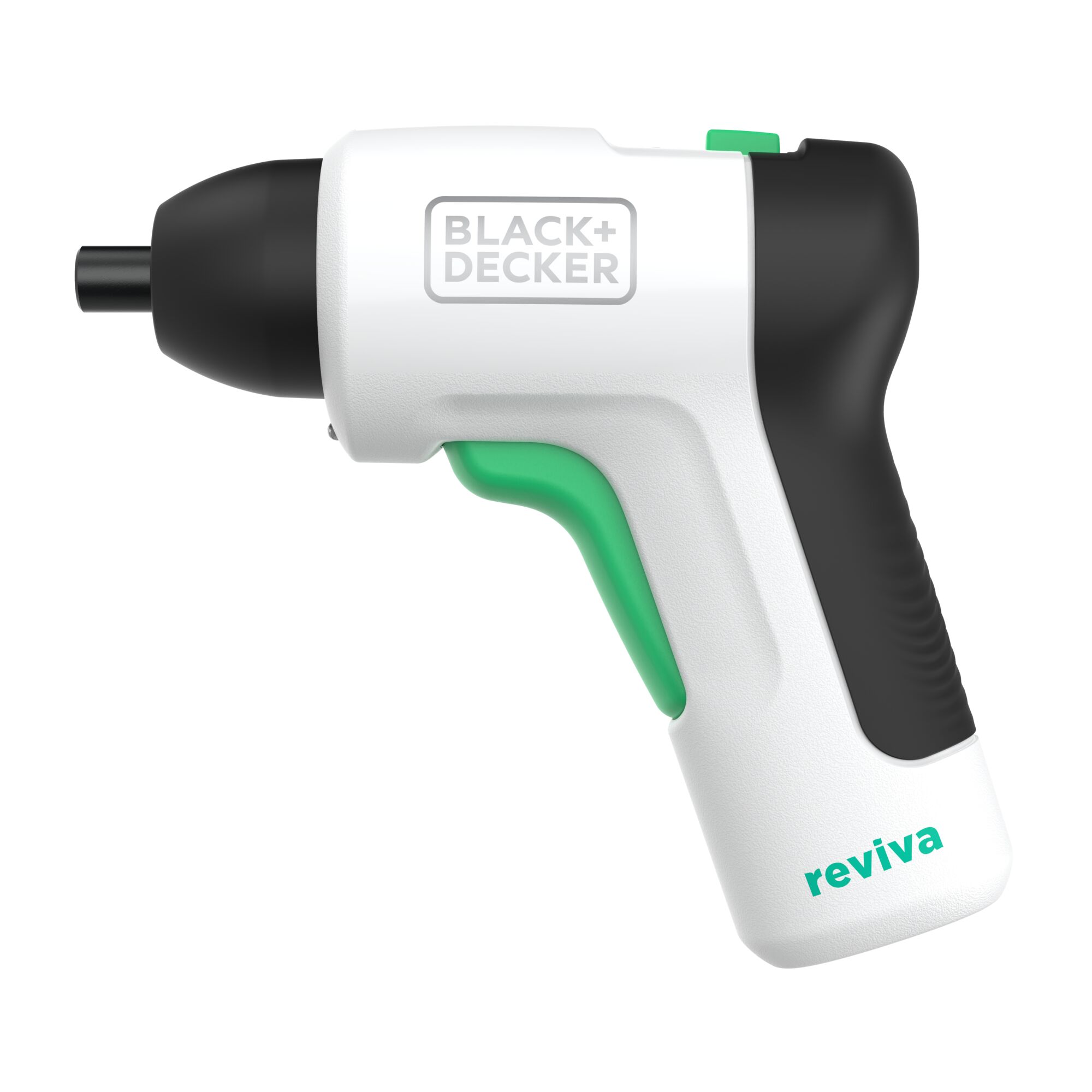 Profile of reviva™ 4V MAX* Screwdriver on a white background.