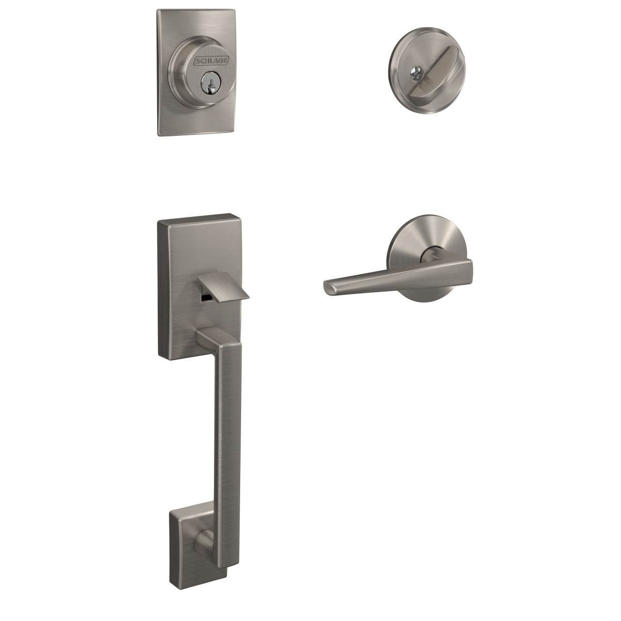 Custom Single Cylinder Handleset and Eller Lever with Kinsler Trim