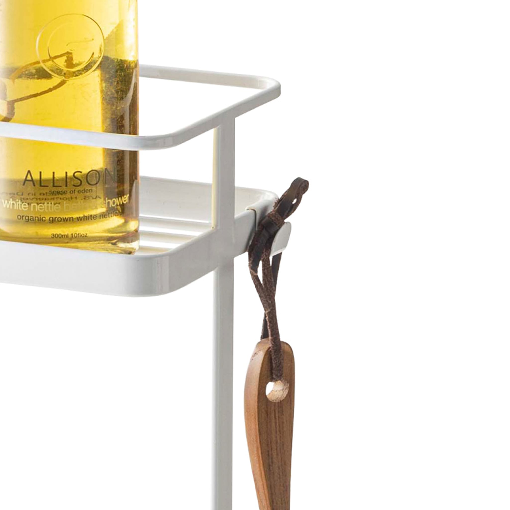 2-Tiered Dispenser Rack : Extra Hooks for More Space