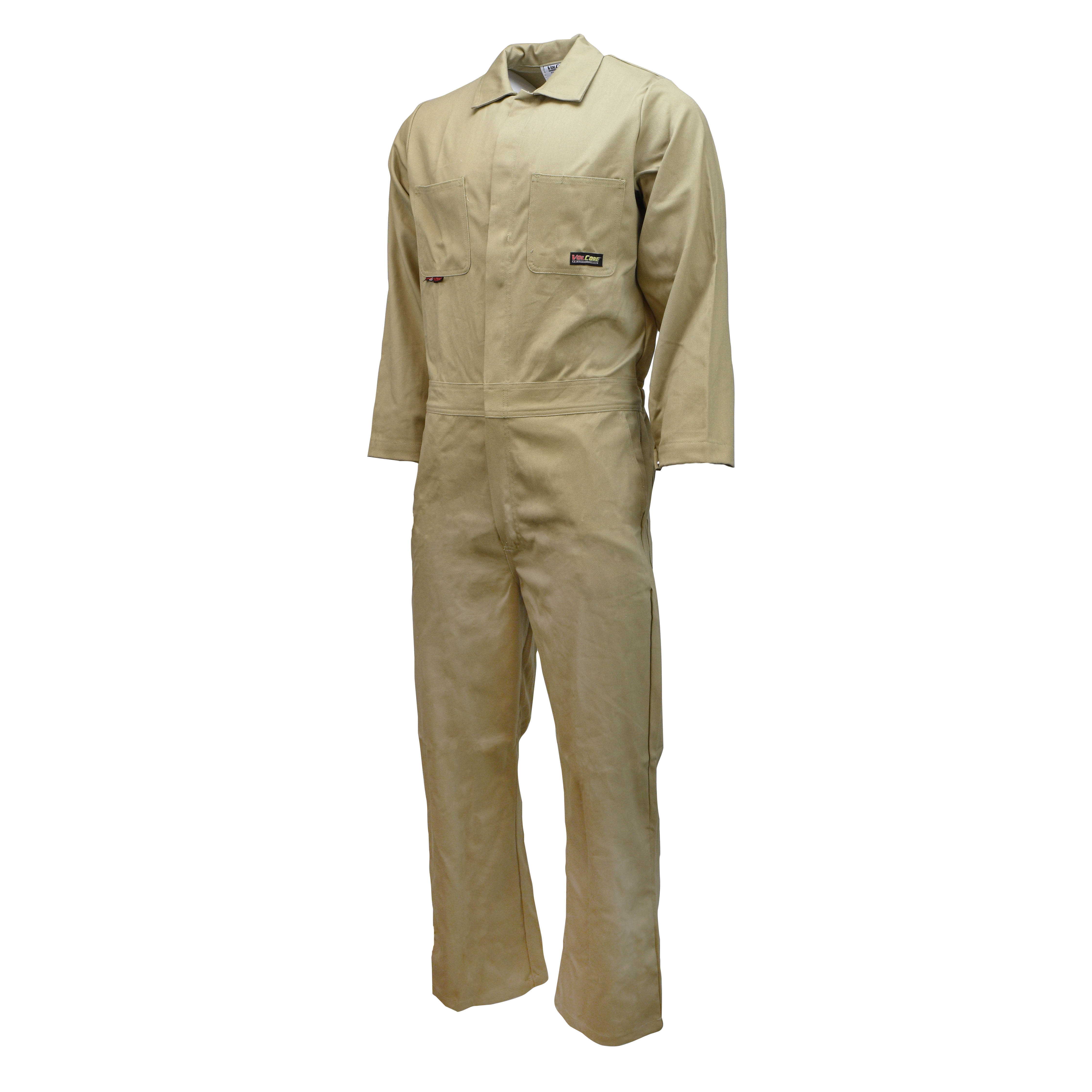 FRCA-004 VolCore™ Cotton FR Coverall - Khaki - Size 2X