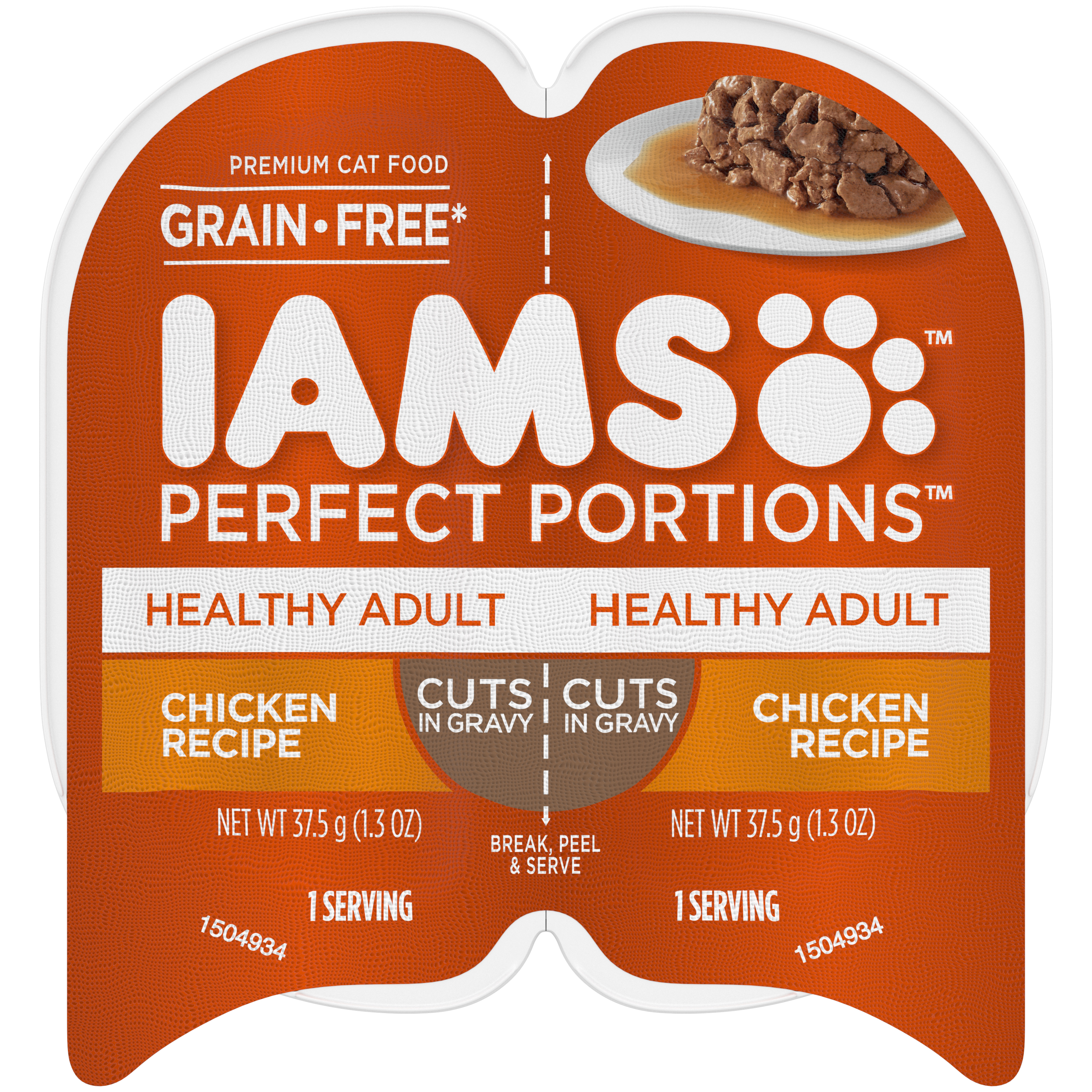 24/2.6 oz. Iams Perfect Portions Adult Cuts- Chicken - Health/First Aid