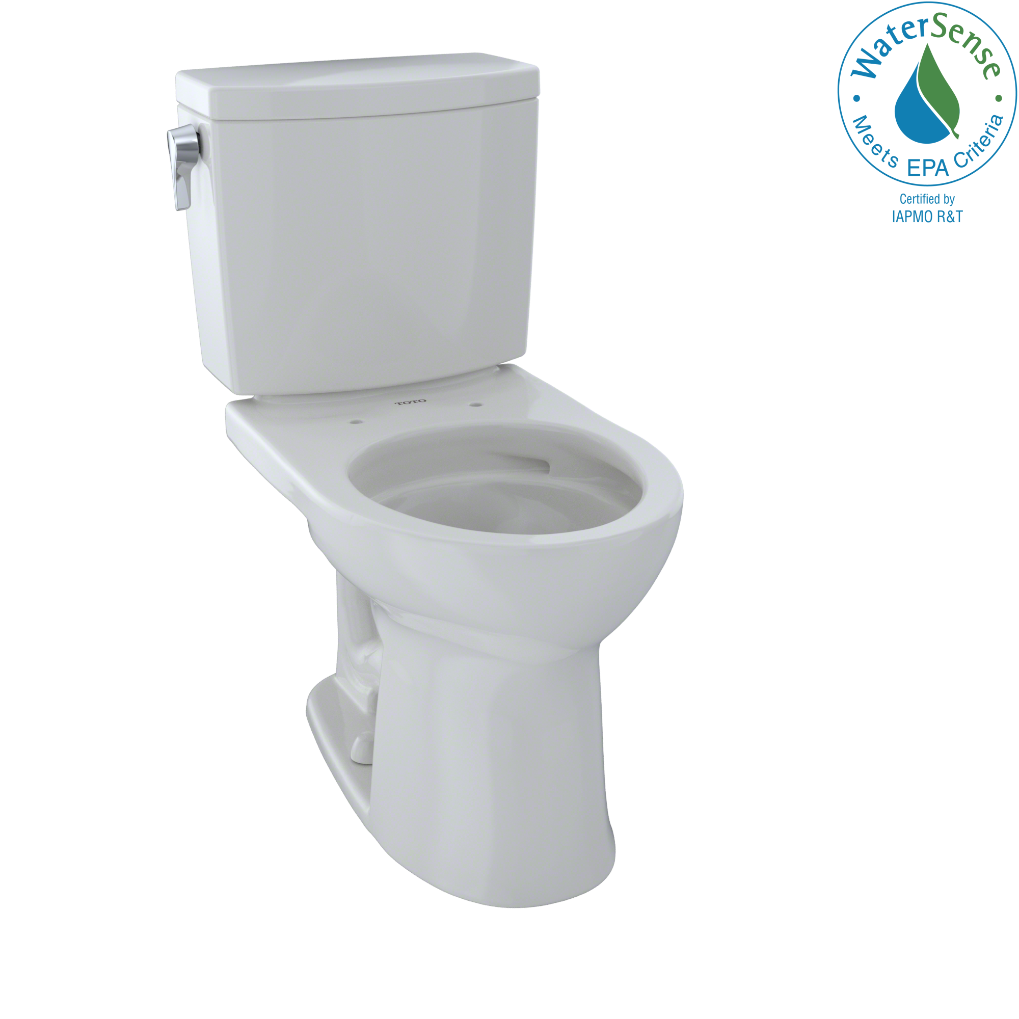 TOTO Drake II 1G Two-Piece Round 1.0 GPF Universal Height Toilet with CEFIONTECT, Colonial White, Vitreous China, CST453CUFG#11