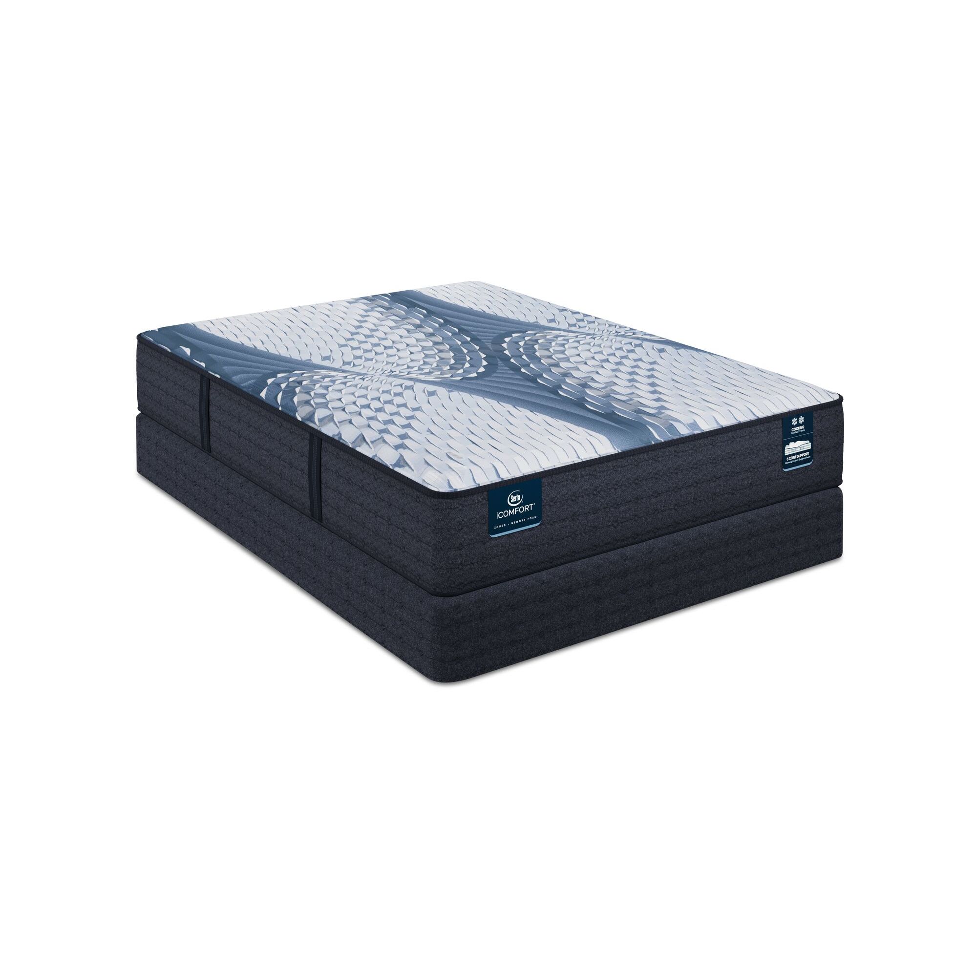 Serta iComfort iComfort Aveda 12" Memory Foam Plush Mattress Set -Queen
