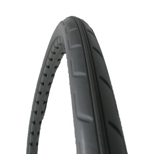 Inch Low Profile Urethane Tire, Light Grey 24 x 1 Inch