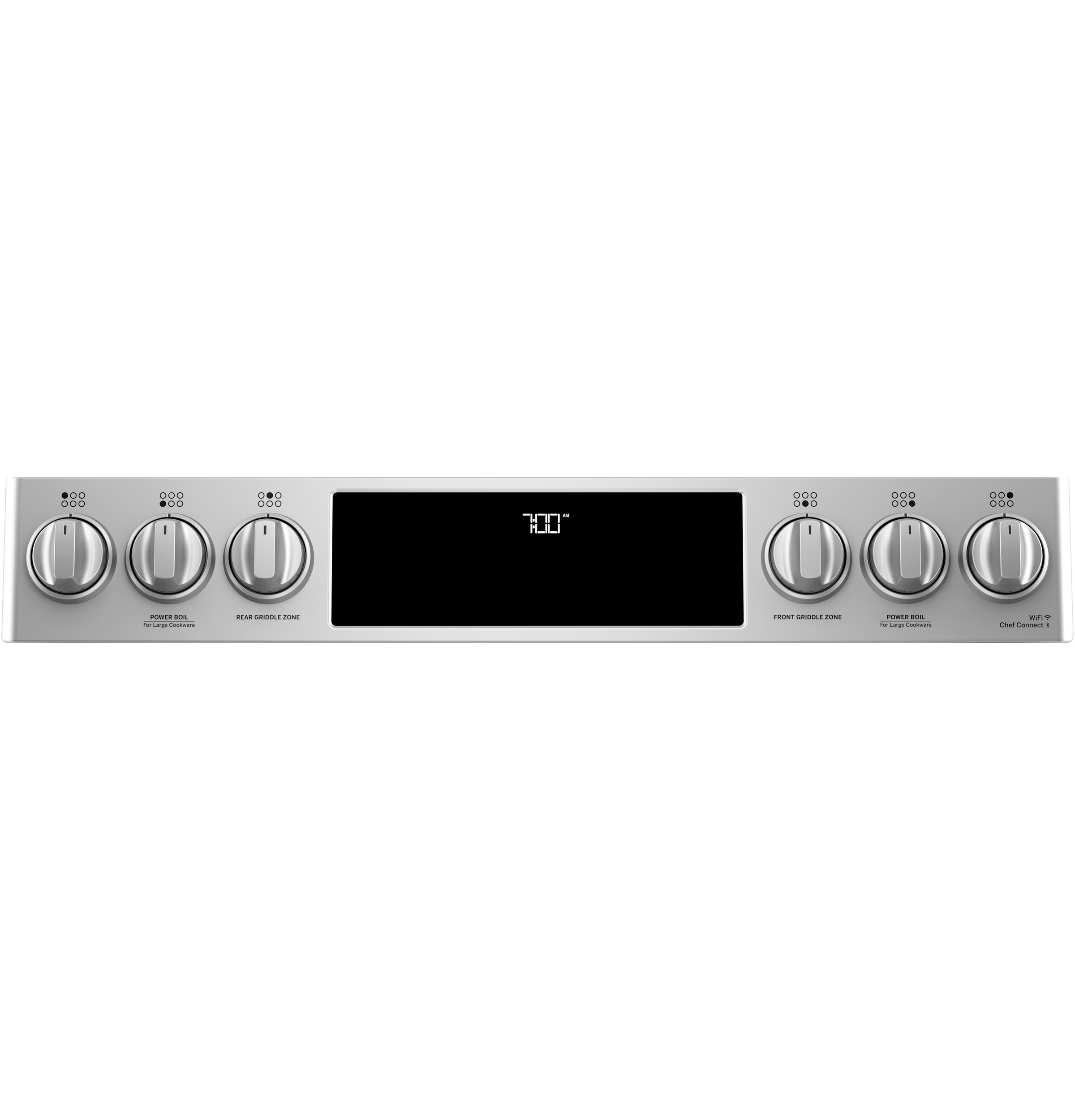 30" S/I — Gas RG — 6 Burners — Slf Cln w/ Stm Cln Opt — Cast Iron Griddle — Sgl Oven w/ Storage Drwr — True European Conv — ADA Compliant — Connectable via built-in WiFi view 5