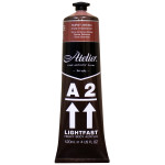 A2 HEAVYBODY LIGHTFAST ATELIER BURNT SIENNA ACRYLIC