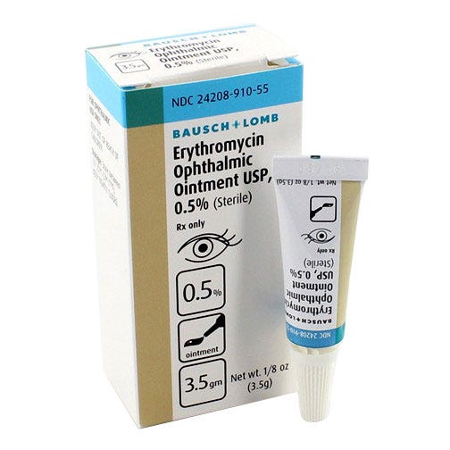 Erythromycin O/O 3.5gm Tube