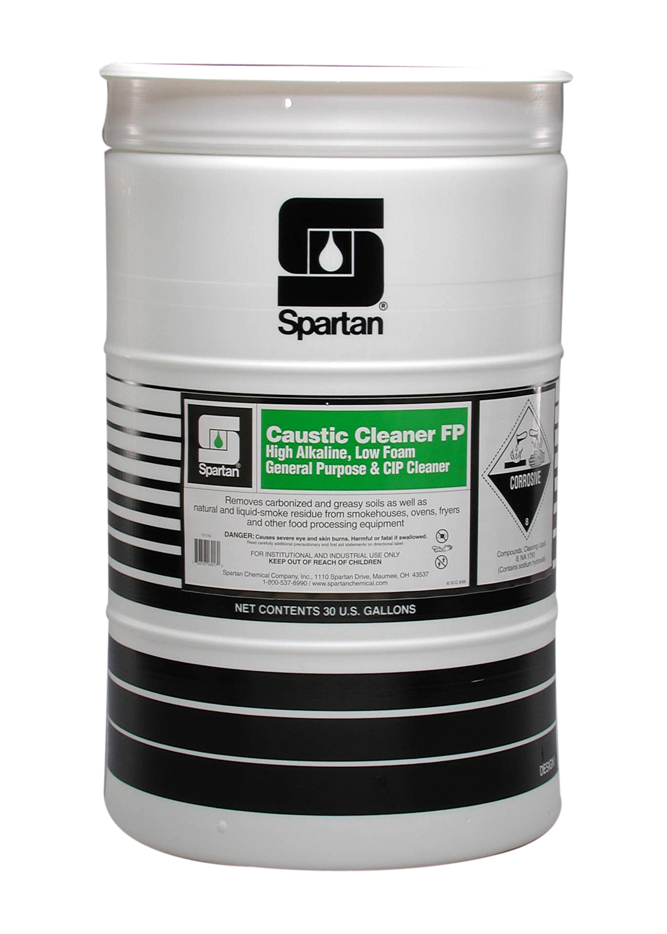 Spartan Chemical Company Caustic Cleaner FP, 30 GAL DRUM